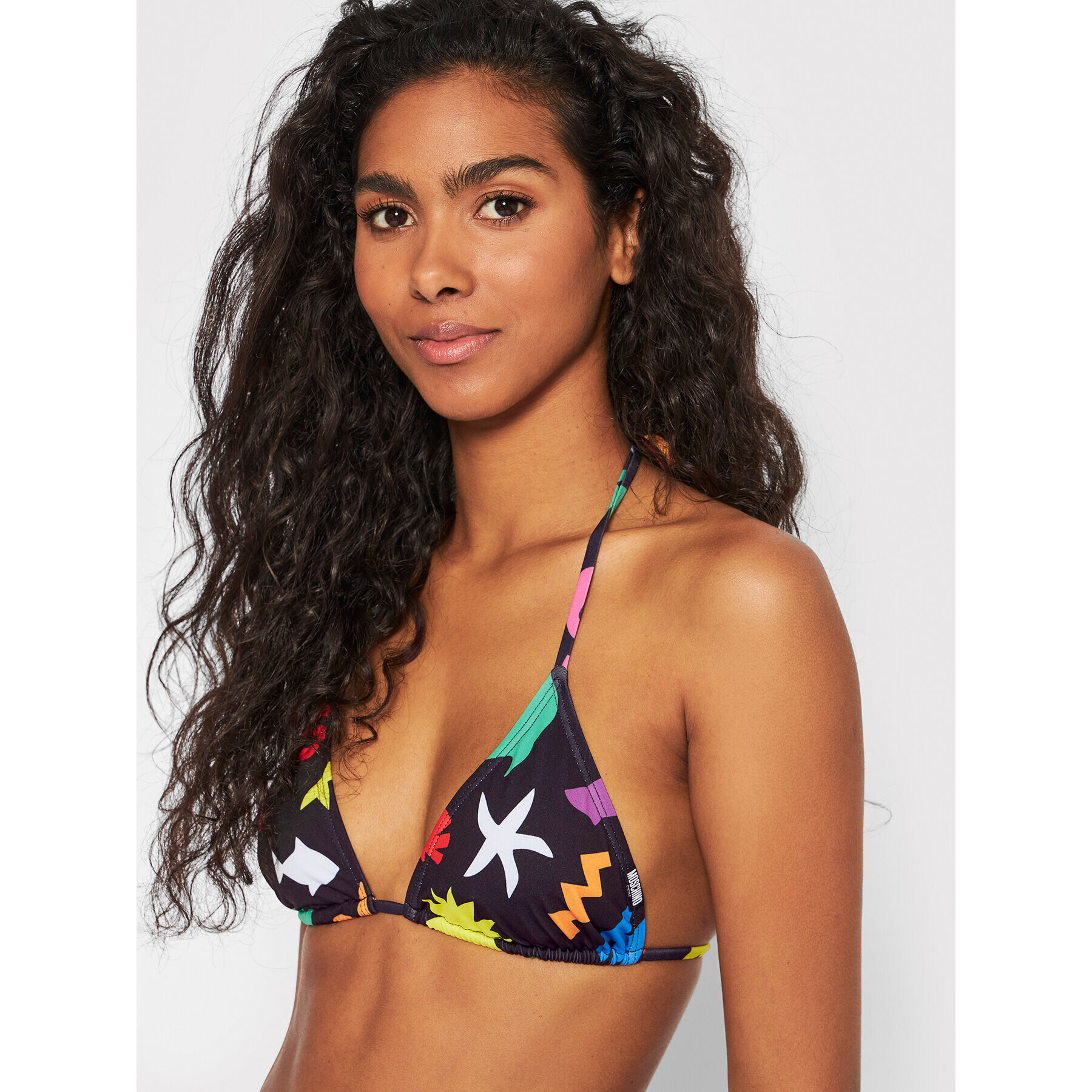 MOSCHINO Underwear & Swim Bikini felső 5712 2106 Fekete - Pepit.hu