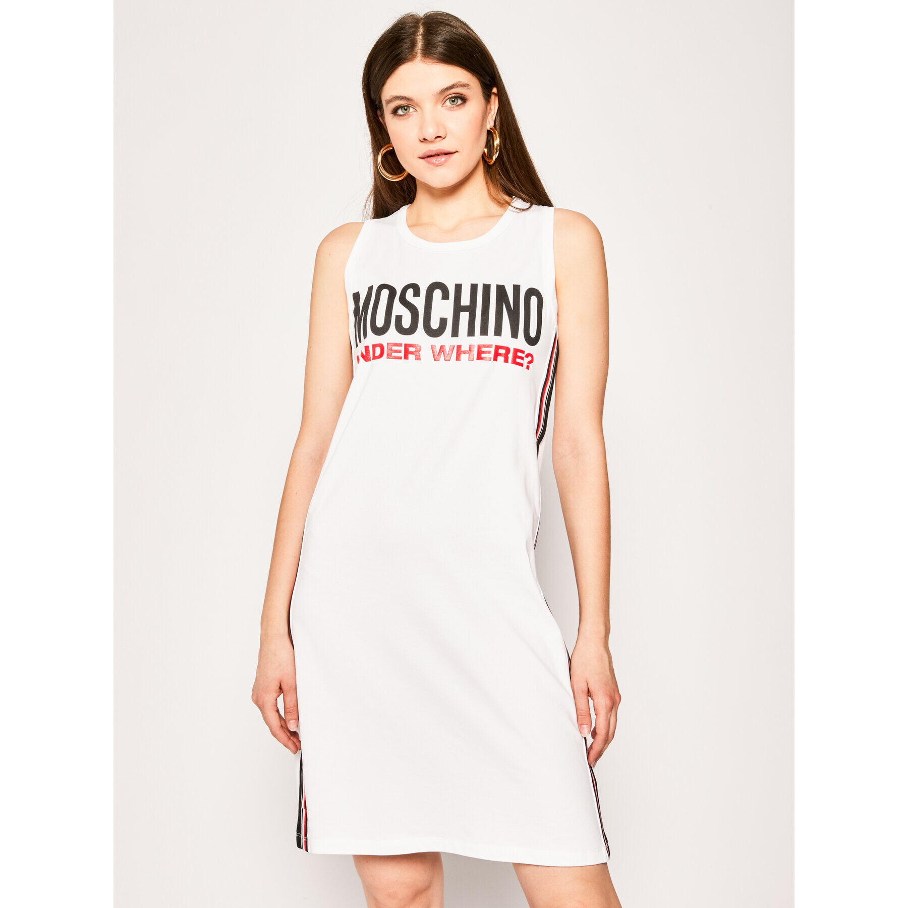 MOSCHINO Underwear & Swim Hétköznapi ruha A4020 9003 Fehér Regular Fit - Pepit.hu