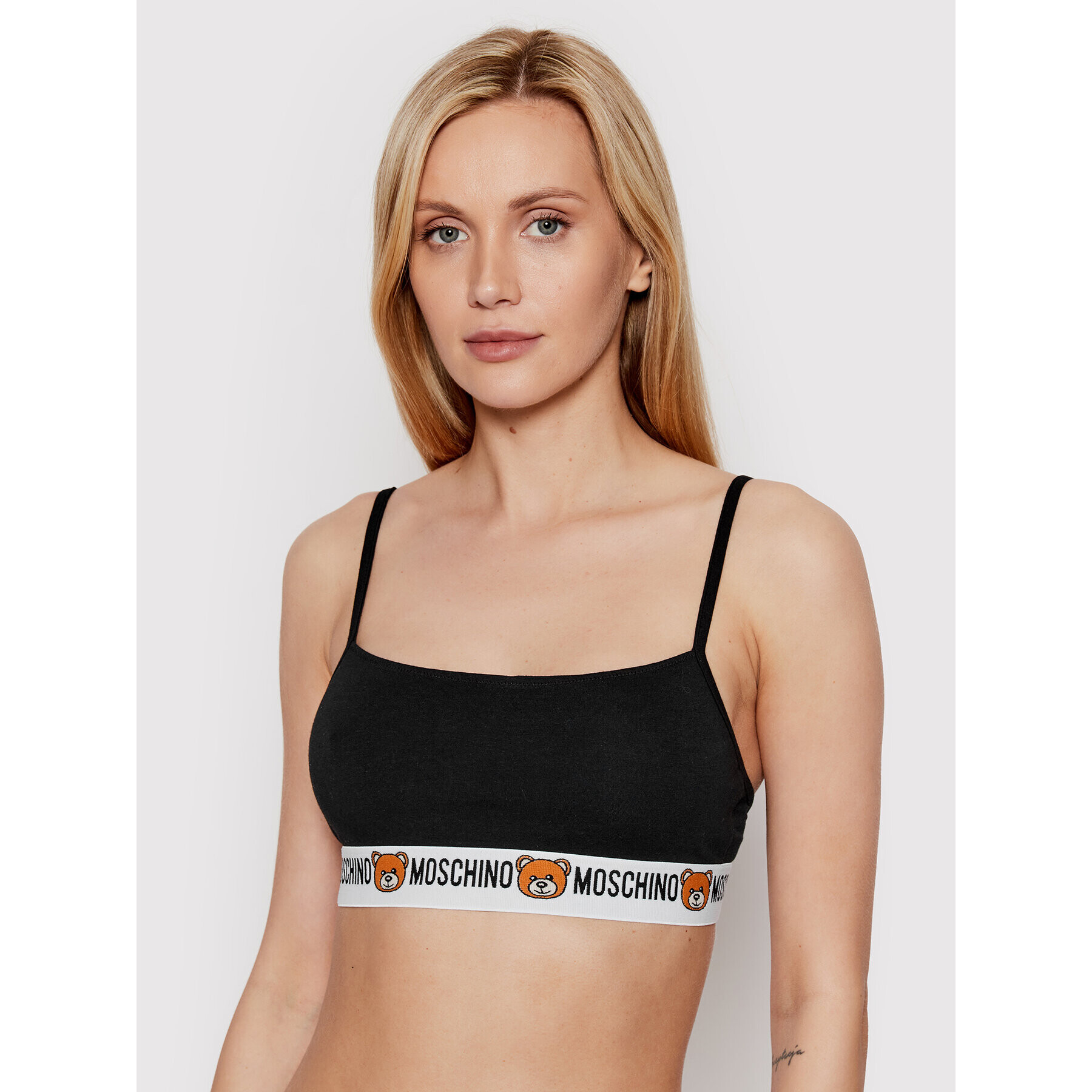 MOSCHINO Underwear & Swim Melltartó felső 4606 9003 Fekete - Pepit.hu