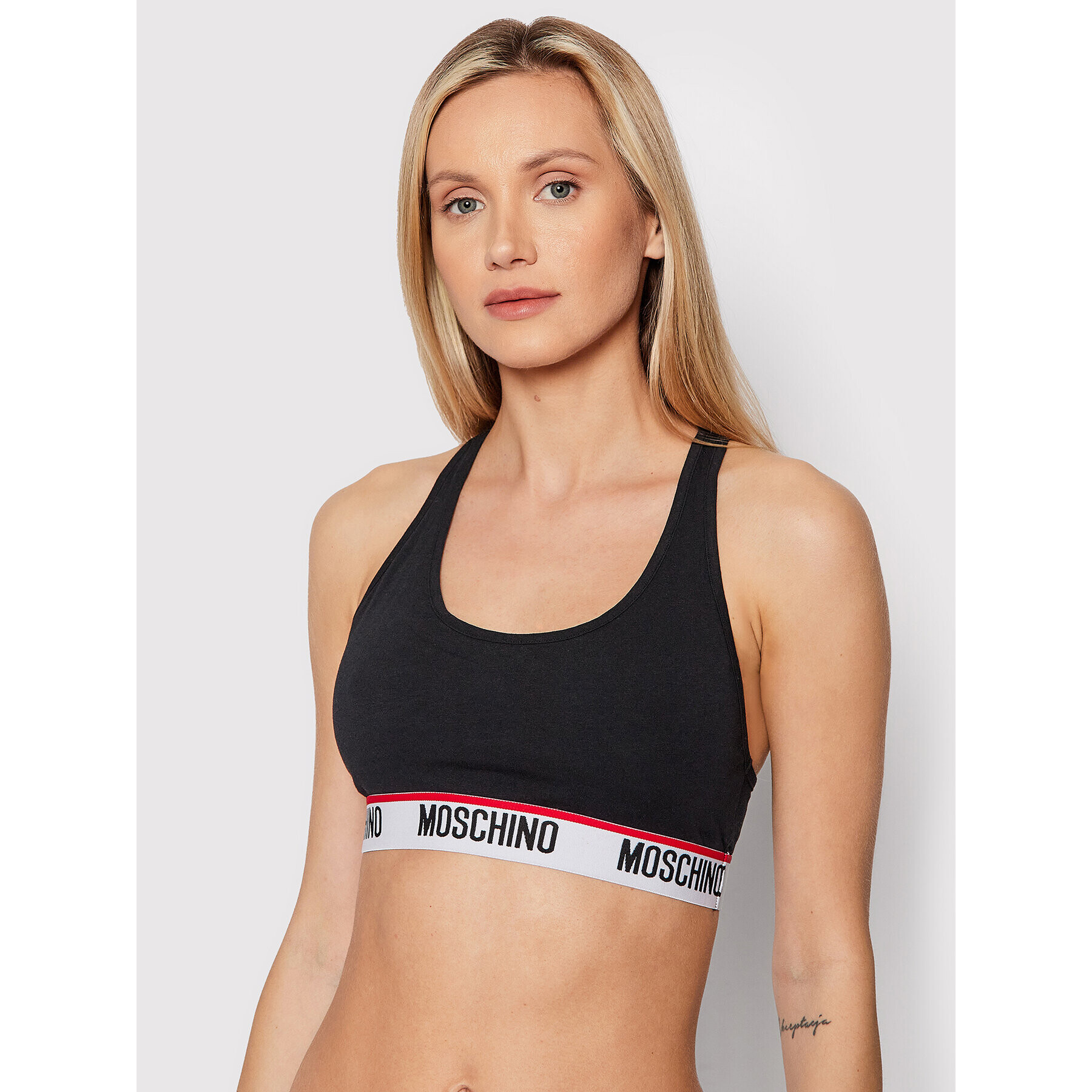 MOSCHINO Underwear & Swim Melltartó felső 6809 9003 Fekete - Pepit.hu