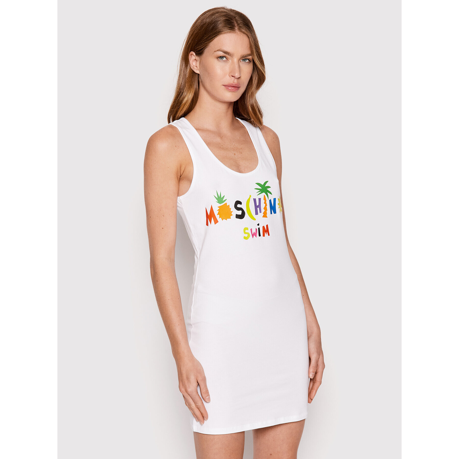 MOSCHINO Underwear & Swim Nyári ruha 6501 2123 Fehér Regular Fit - Pepit.hu