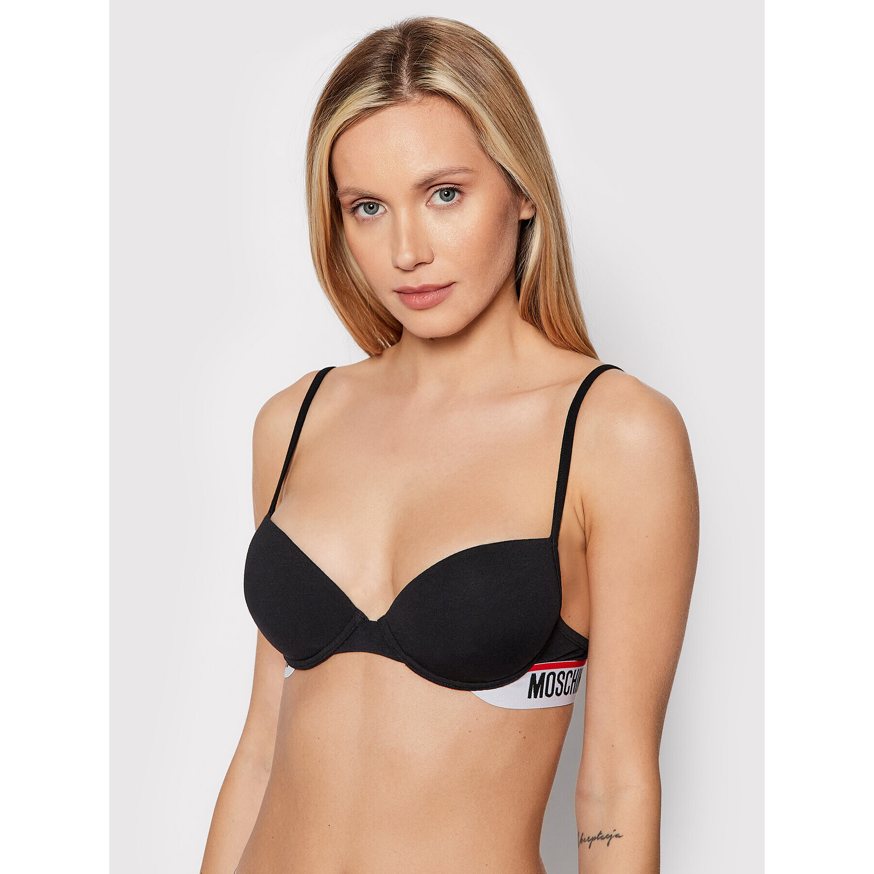 MOSCHINO Underwear & Swim Push up melltartó 4613 9003 Fekete - Pepit.hu