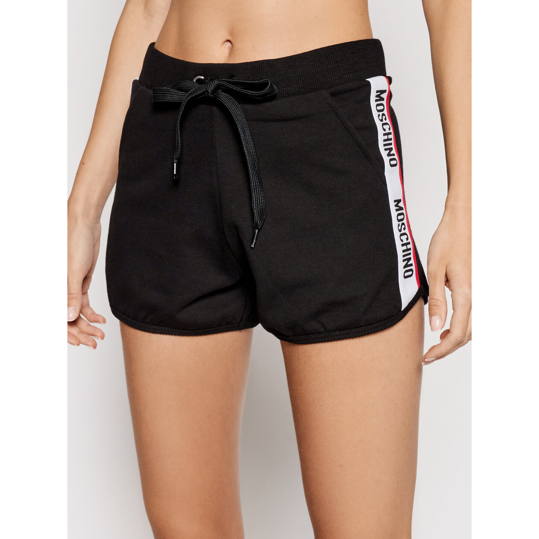 MOSCHINO Underwear & Swim Sport rövidnadrág 4312 9020 Fekete Regular Fit - Pepit.hu