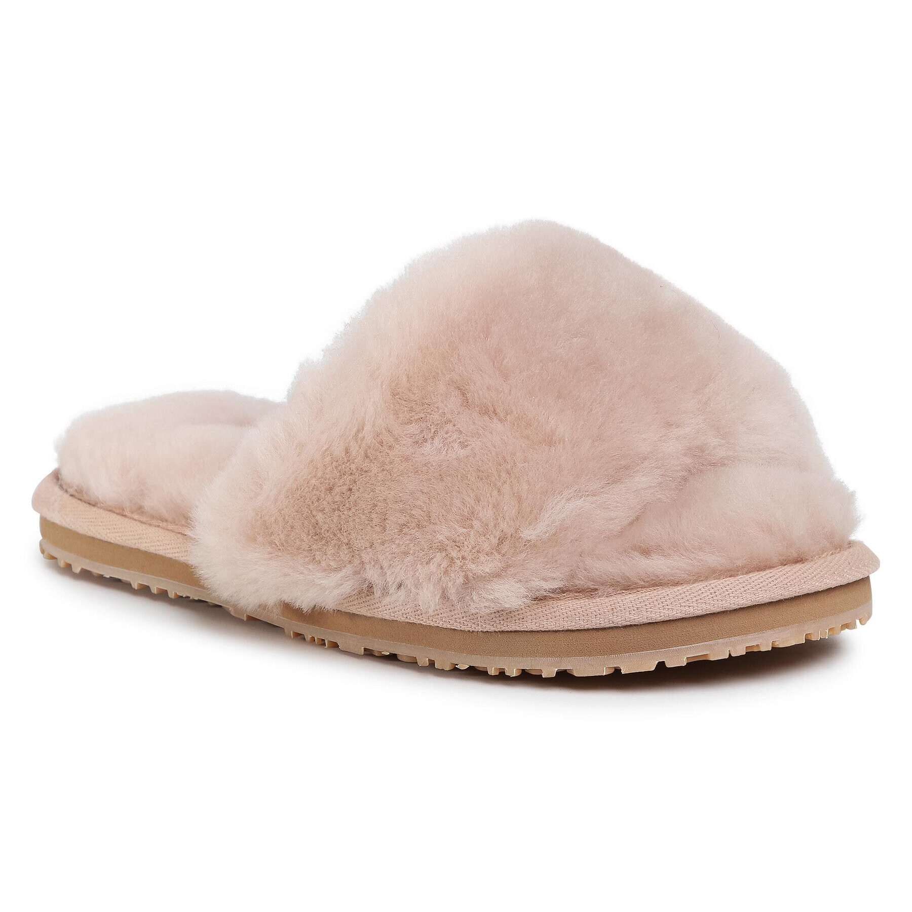 Mou Papucs Sheepskin Fur Slide Slipper FW161001L Bézs - Pepit.hu