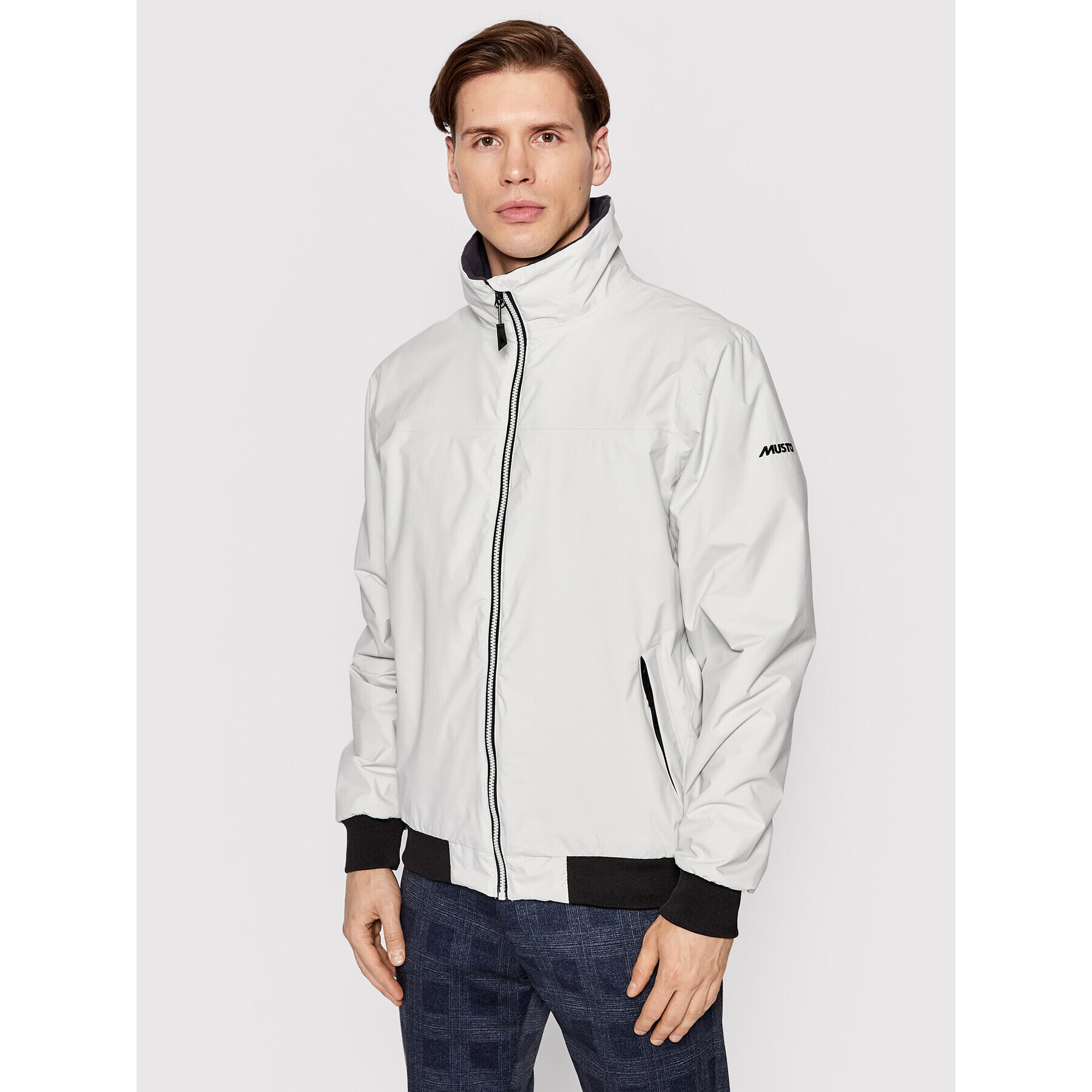 Musto Átmeneti kabát Snug Blouson 82282 Szürke Regular Fit - Pepit.hu