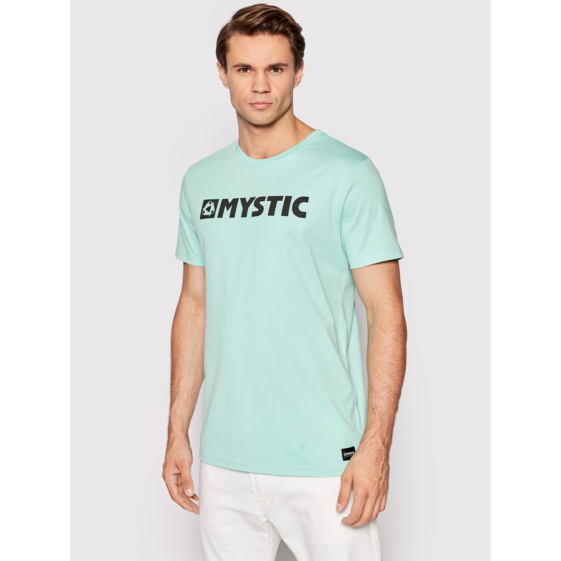 Mystic Póló Brand 35105.220329 Zöld Regular Fit - Pepit.hu