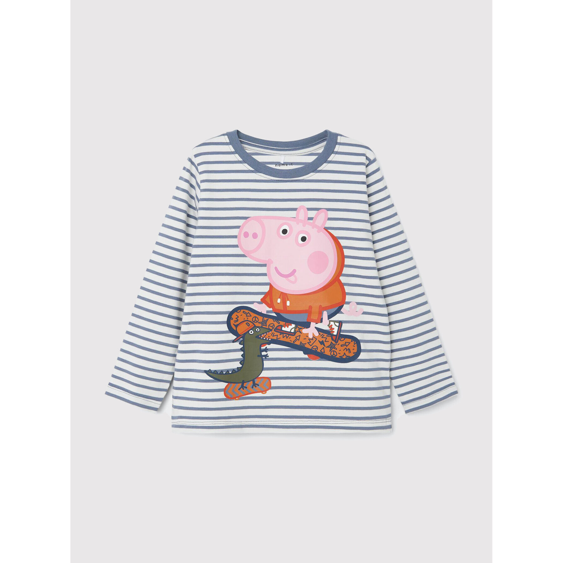 NAME IT Blúz PEPPA PIG 13205305 Fehér Regular Fit - Pepit.hu