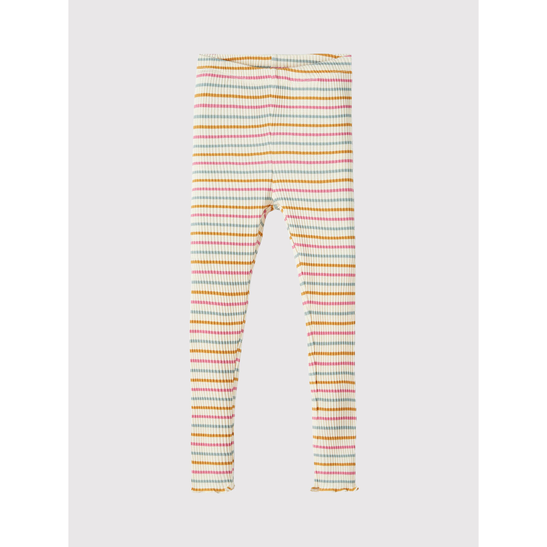 NAME IT Leggings 13205005 Bézs Regular Fit - Pepit.hu