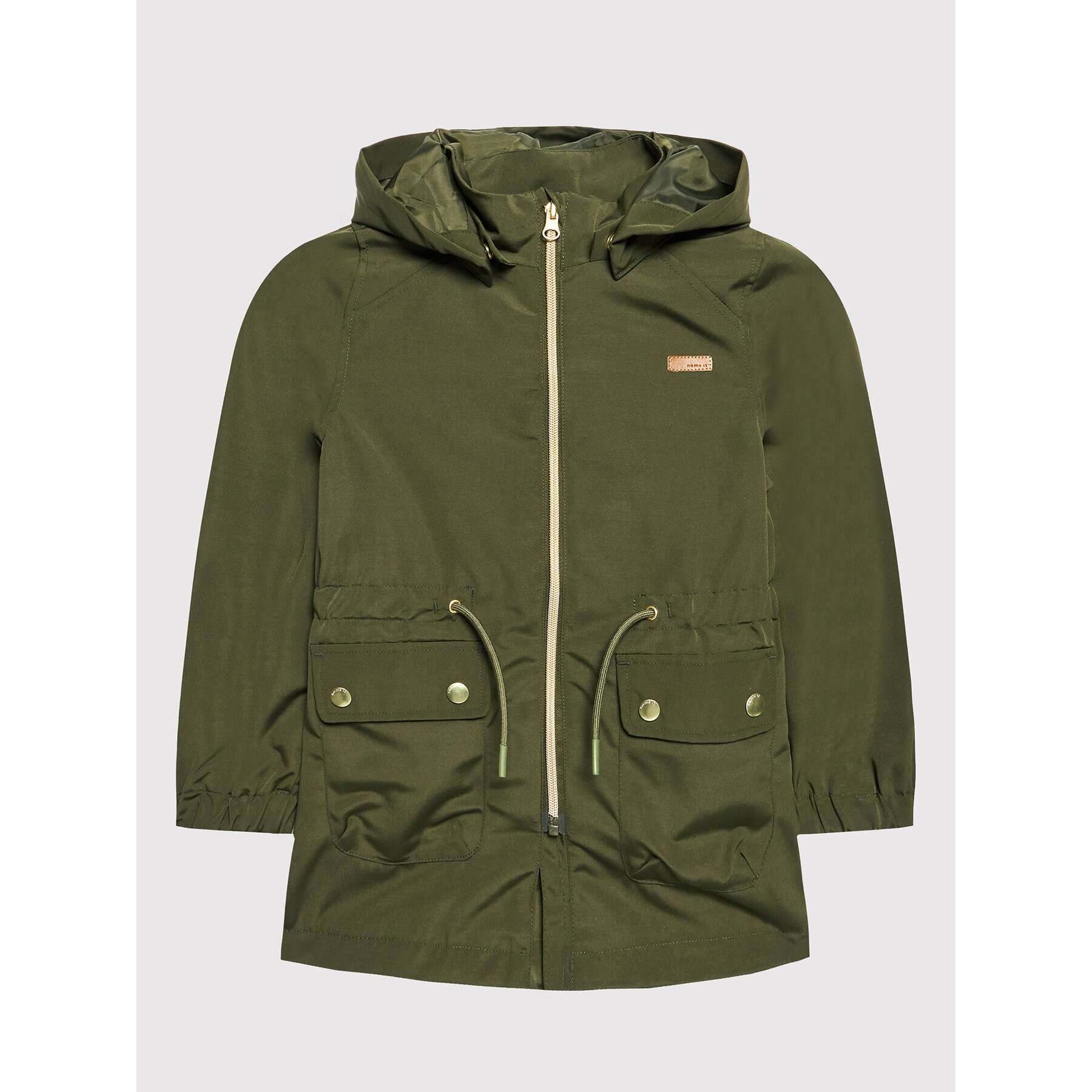 NAME IT Parka 13198032 Zöld Regular Fit - Pepit.hu