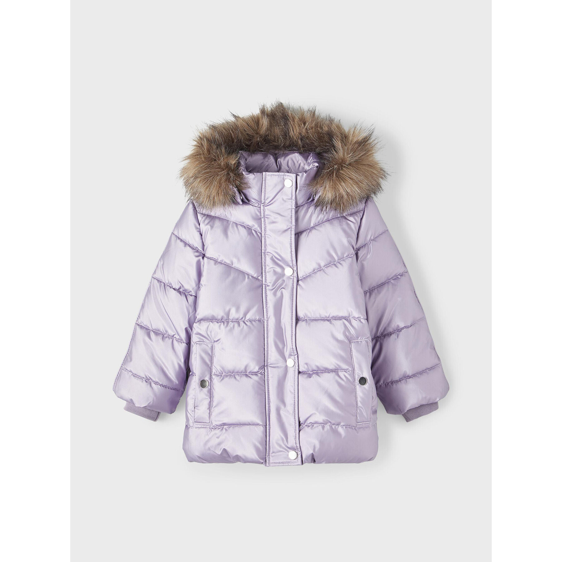 NAME IT Pehelykabát 13218548 Lila Regular Fit - Pepit.hu