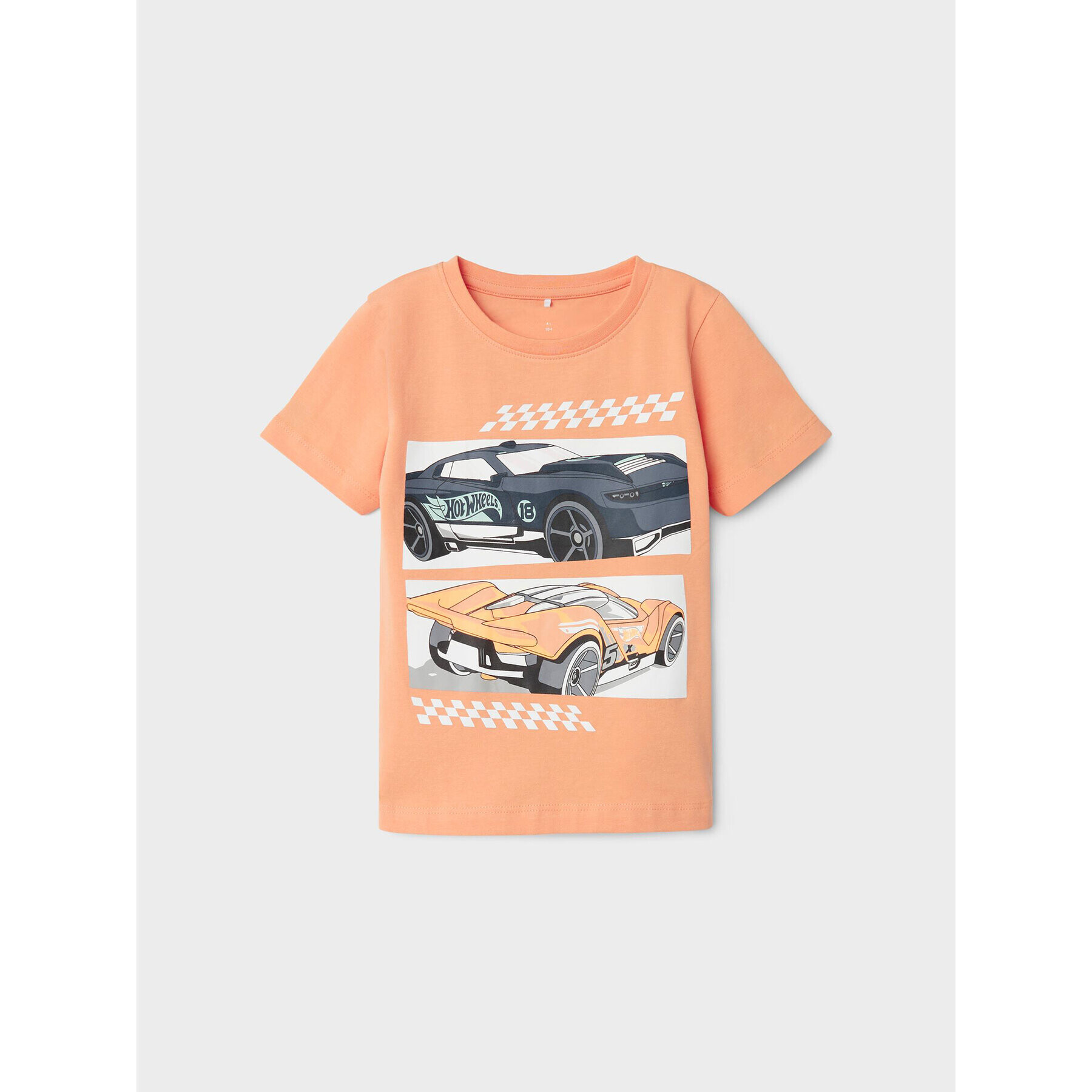 NAME IT Póló HOT WHEELS 13203566 Narancssárga Regular Fit - Pepit.hu