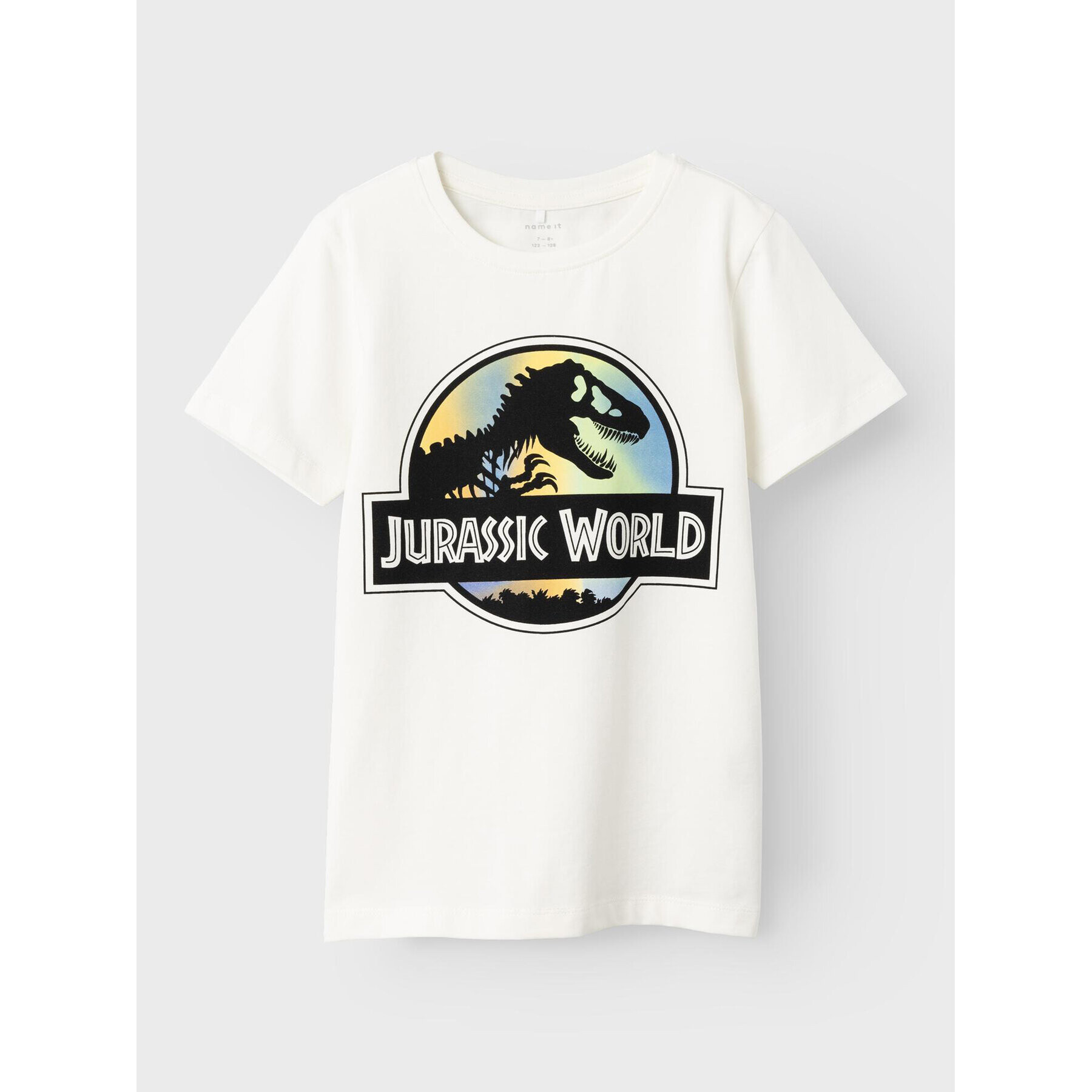 NAME IT Póló Jurassic World 13219935 Fehér Regular Fit - Pepit.hu