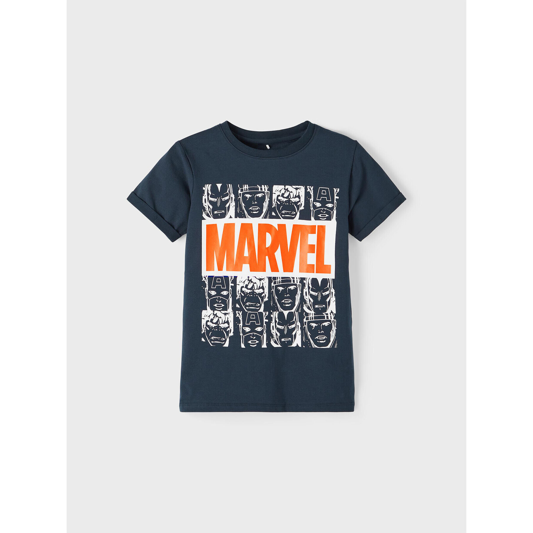 NAME IT Póló MARVEL 13215747 Sötétkék Regular Fit - Pepit.hu