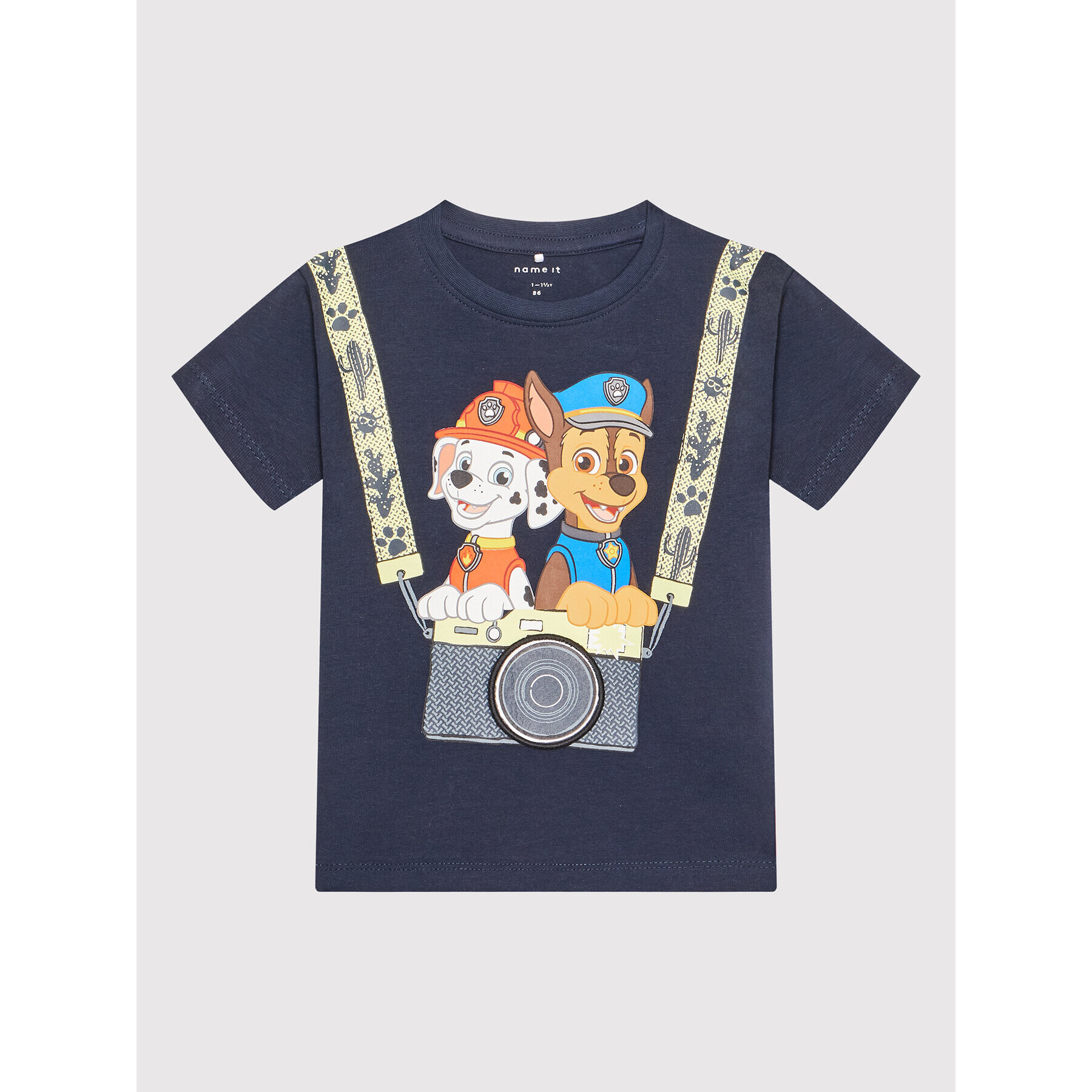 NAME IT Póló PAW PATROL 13203540 Sötétkék Regular Fit - Pepit.hu