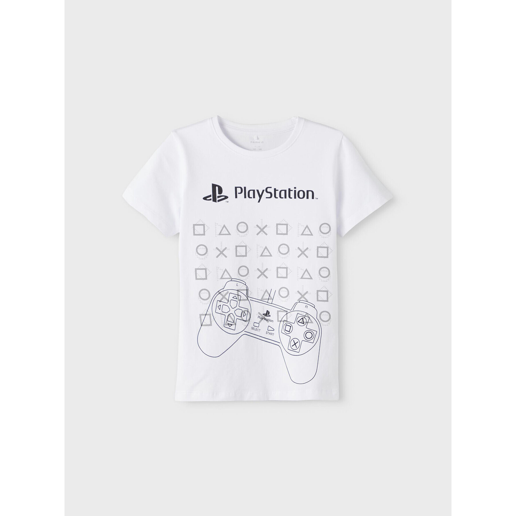 NAME IT Póló PLAYSTATION 13208245 Fehér Regular Fit - Pepit.hu