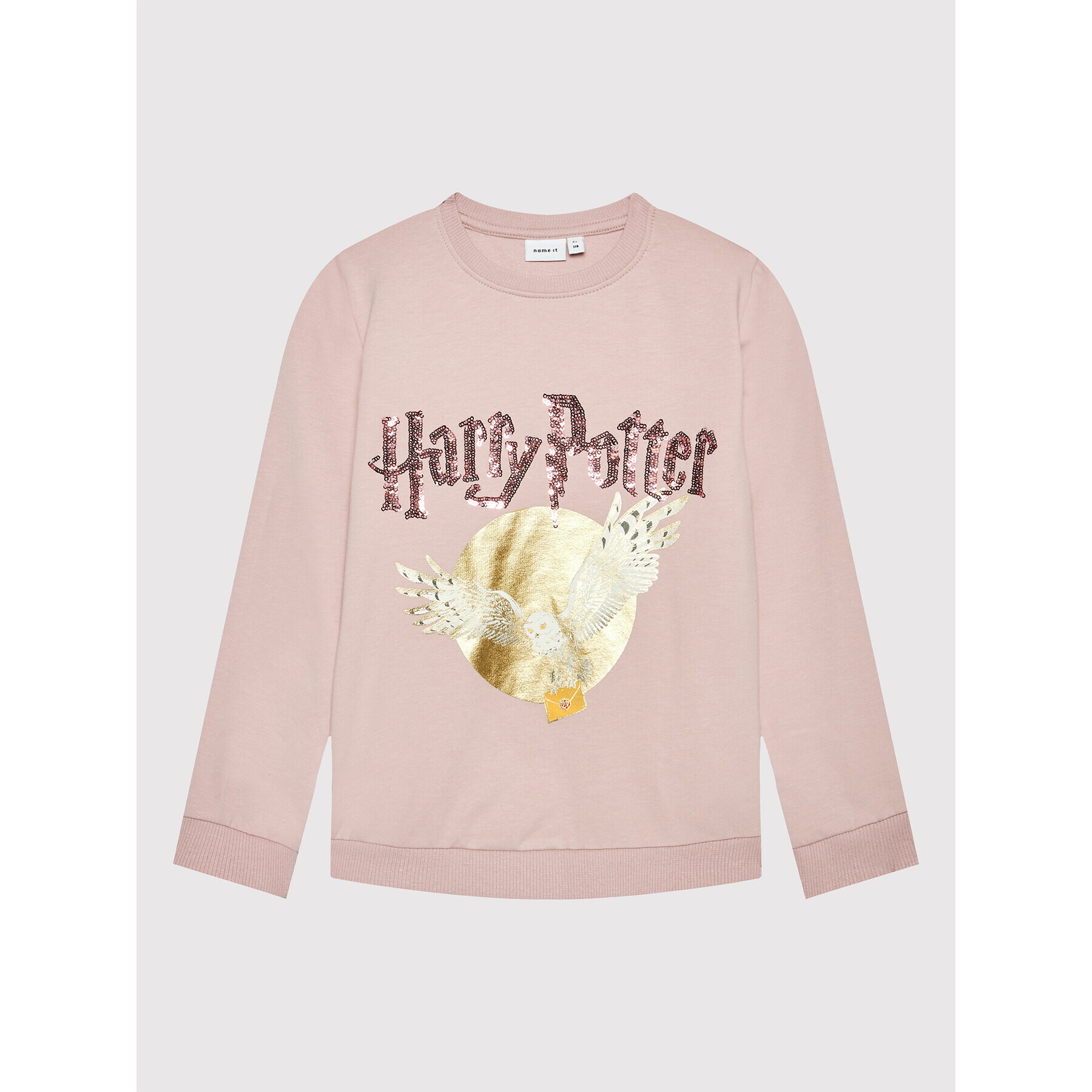 NAME IT Pulóver HARRY POTTER 13201359 Rózsaszín Regular Fit - Pepit.hu