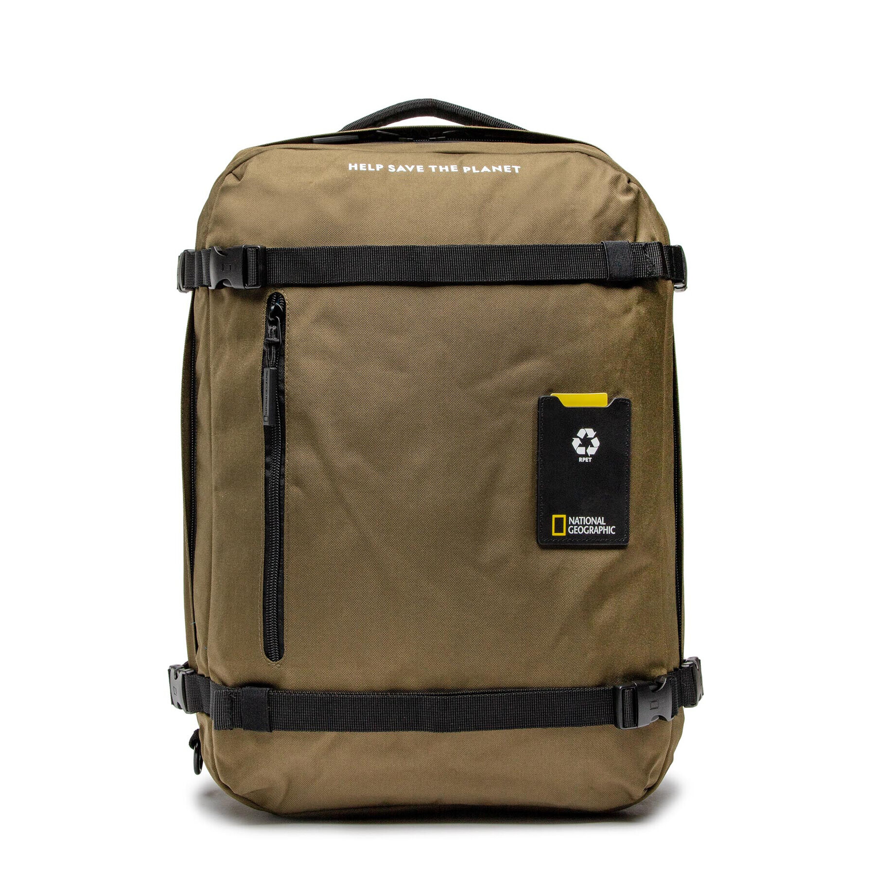 National Geographic Hátizsák 3 Ways Backpack M N20907.11 Zöld - Pepit.hu