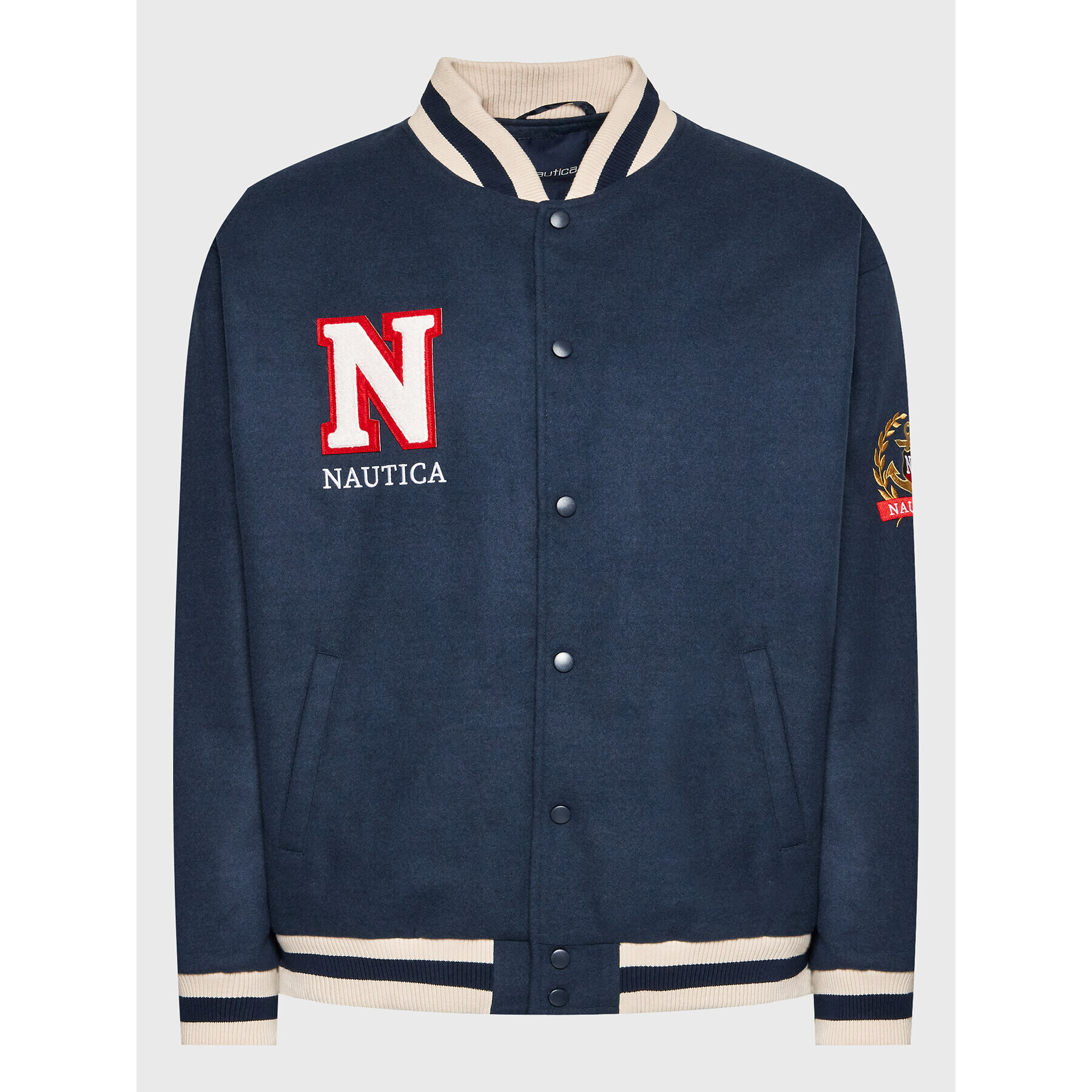 Nautica Bomber dzseki Wilson N1G00392 Sötétkék Regular Fit - Pepit.hu