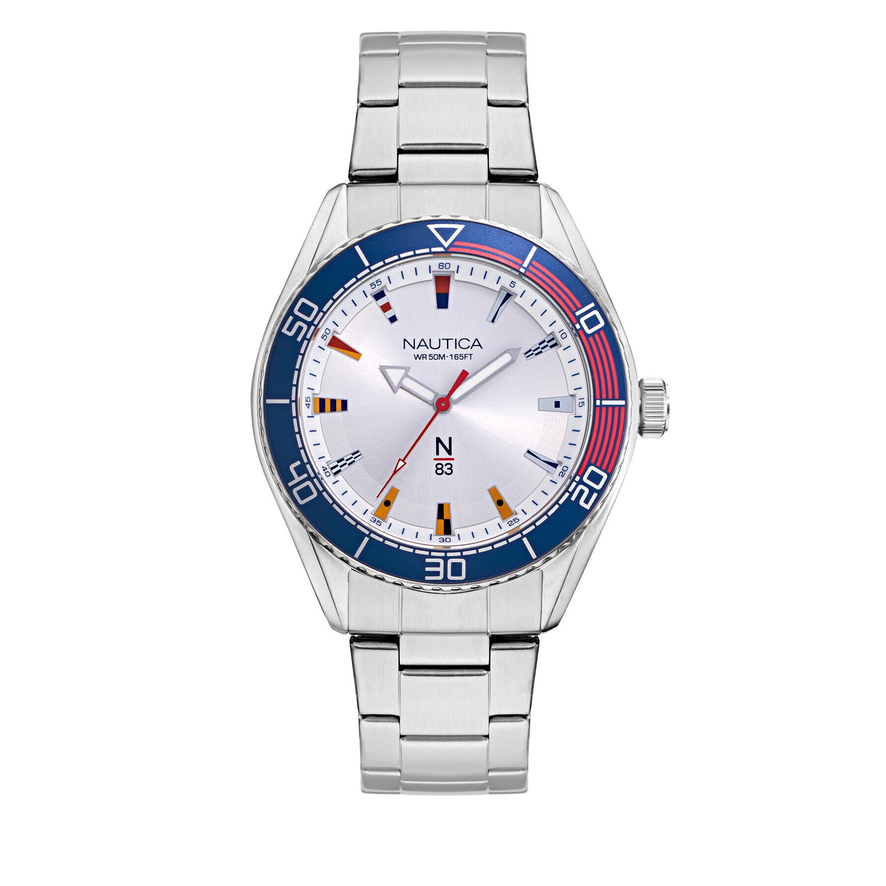 Nautica Karóra N-83 Finn World NAPFWS005 Ezüst - Pepit.hu