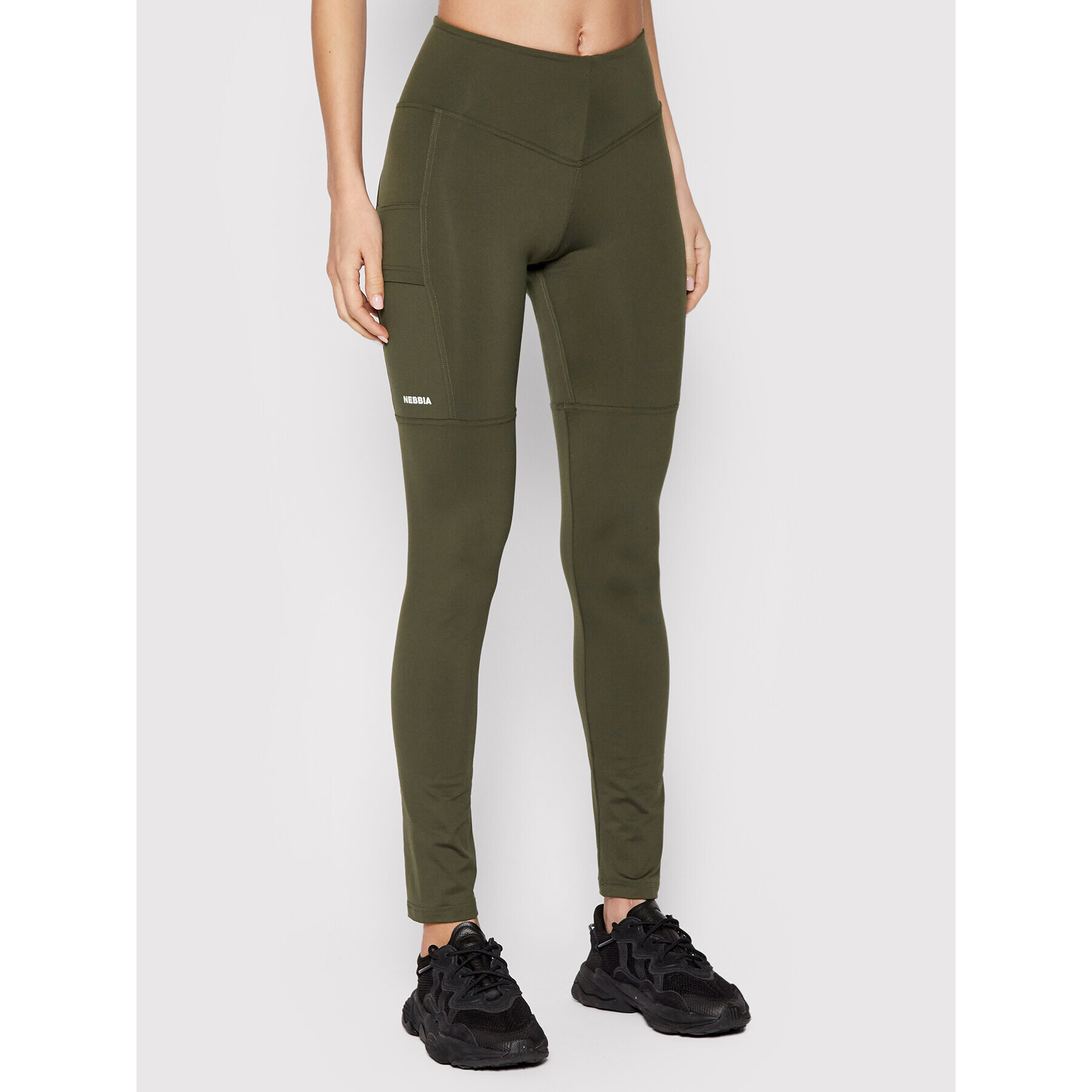 NEBBIA Leggings High Waist Fitsmart 505 Zöld Slim Fit - Pepit.hu