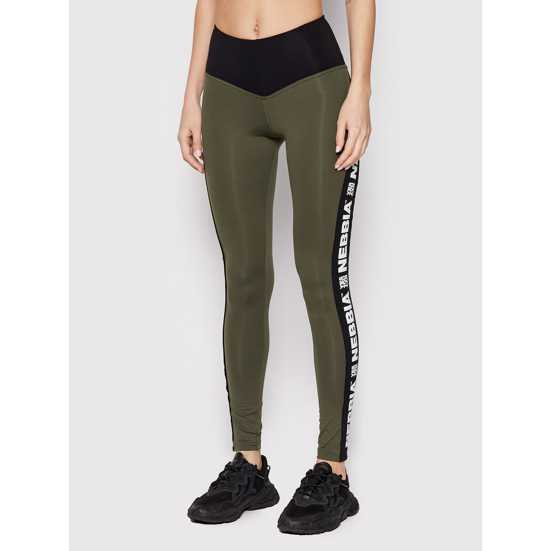 NEBBIA Leggings Power Your Hero 531 Zöld Slim Fit - Pepit.hu