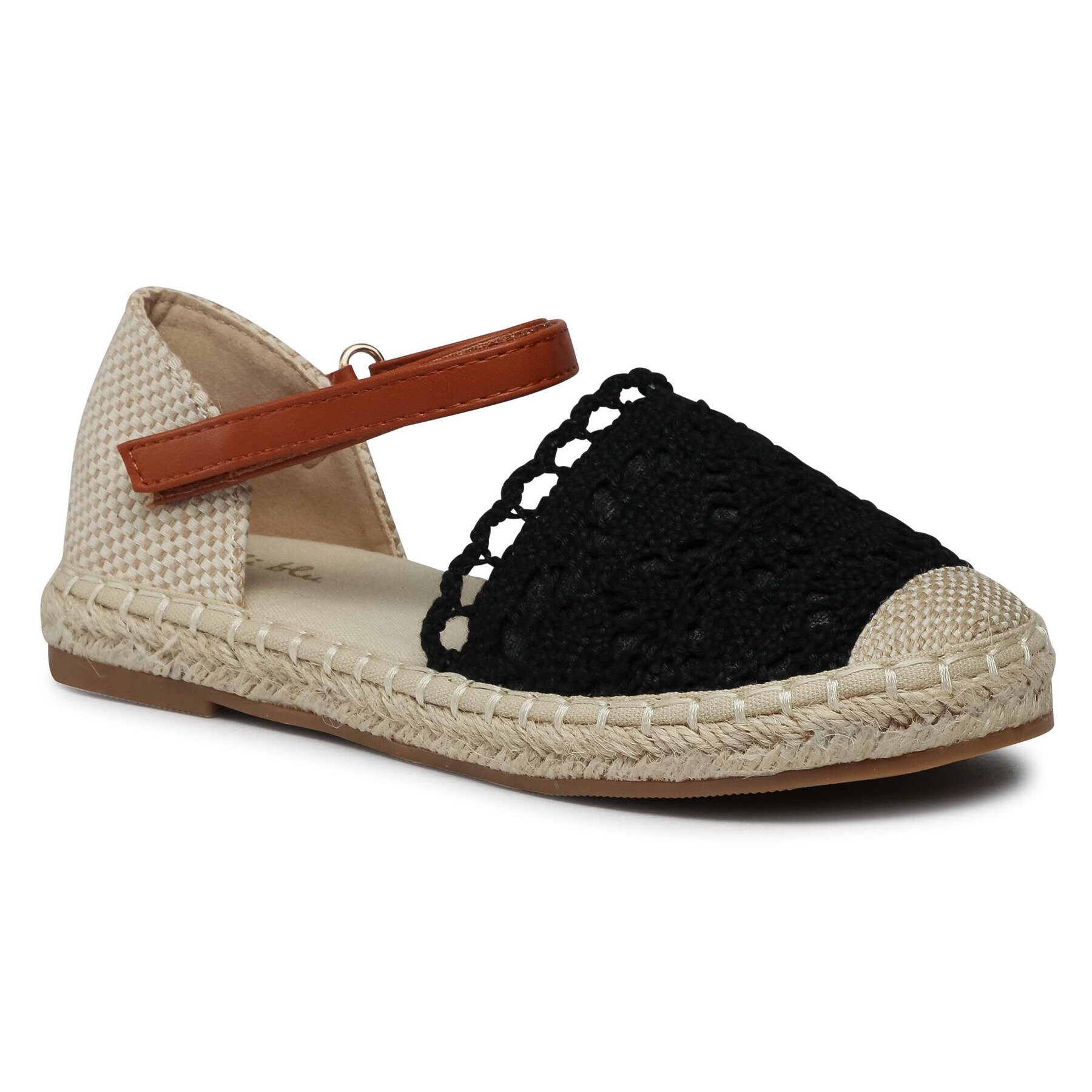 Nelli Blu Espadrilles CSK1576-02 Fekete - Pepit.hu