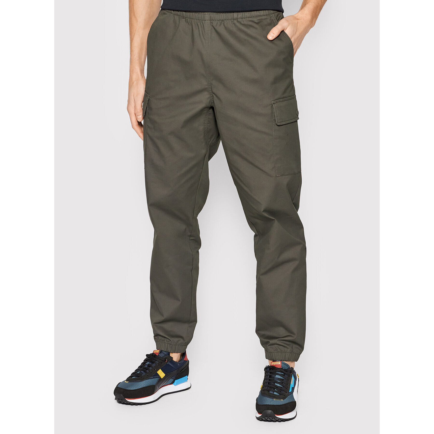 New Balance Joggers MP13501 Szürke Regular Fit - Pepit.hu