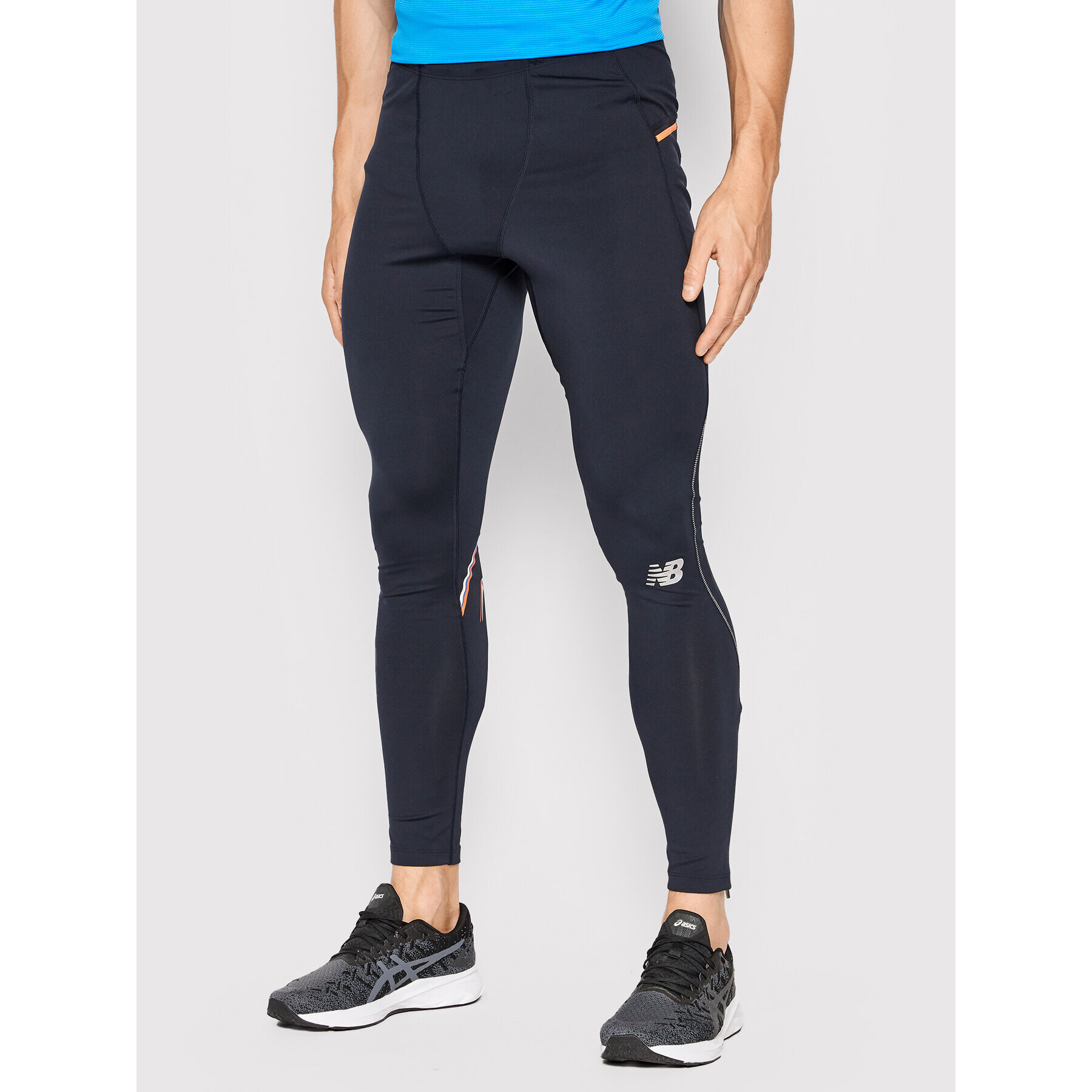 New Balance Leggings Impact MP21274 Sötétkék Fitted Fit - Pepit.hu