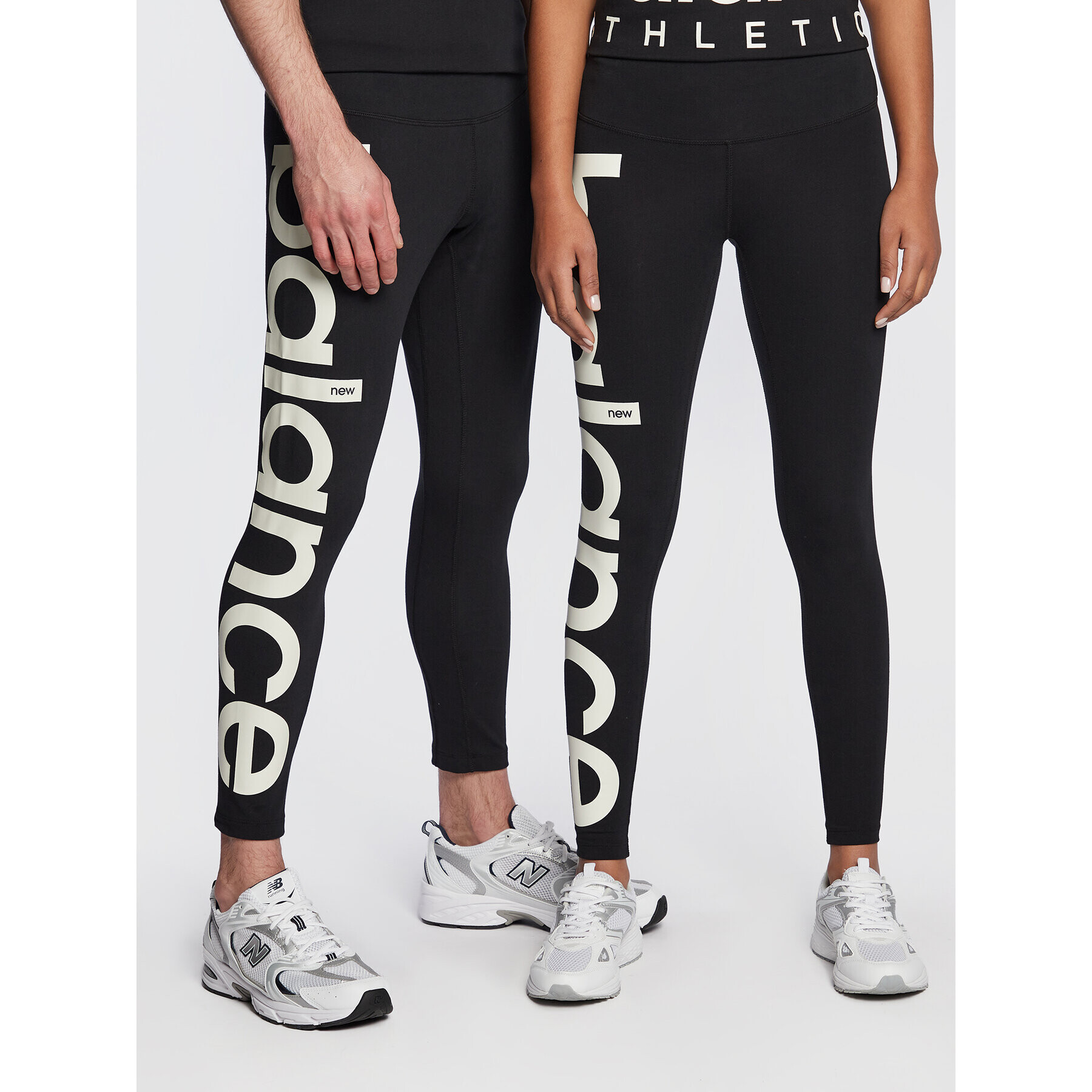 New Balance Leggings Unisex Athletics Out of Bounds UP23504 Fekete Slim Fit - Pepit.hu