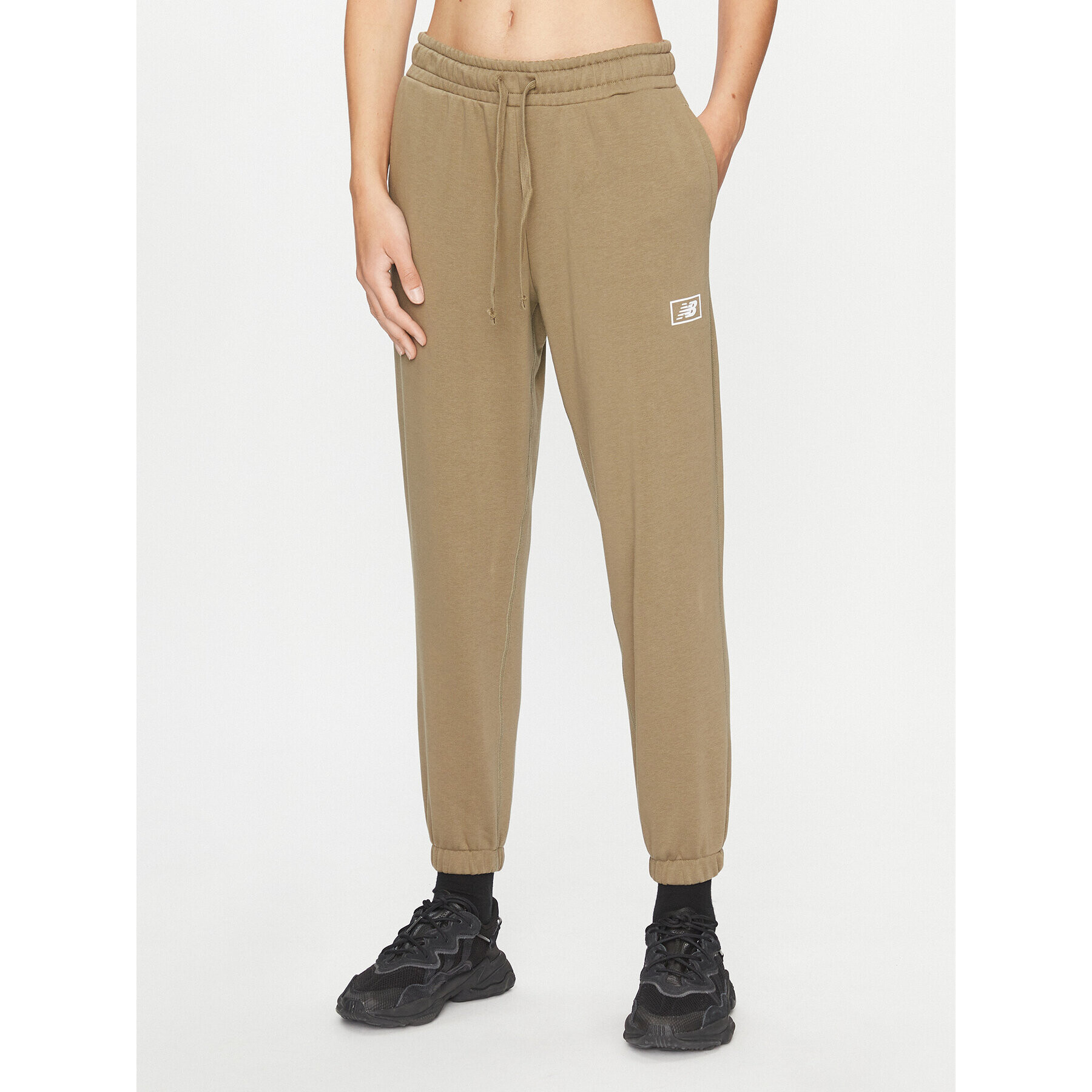 New Balance Melegítő alsó Essentials French Terry Pant WP33508 Zöld Regular Fit - Pepit.hu