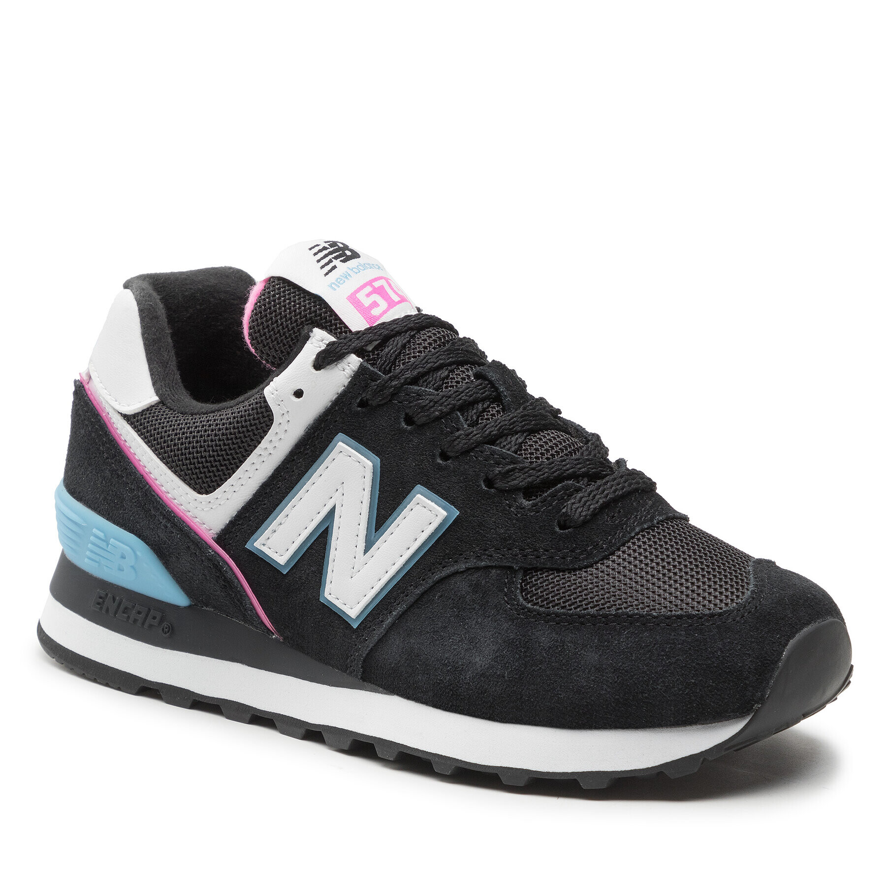 New Balance Sportcipő WL574CK2 Fekete - Pepit.hu