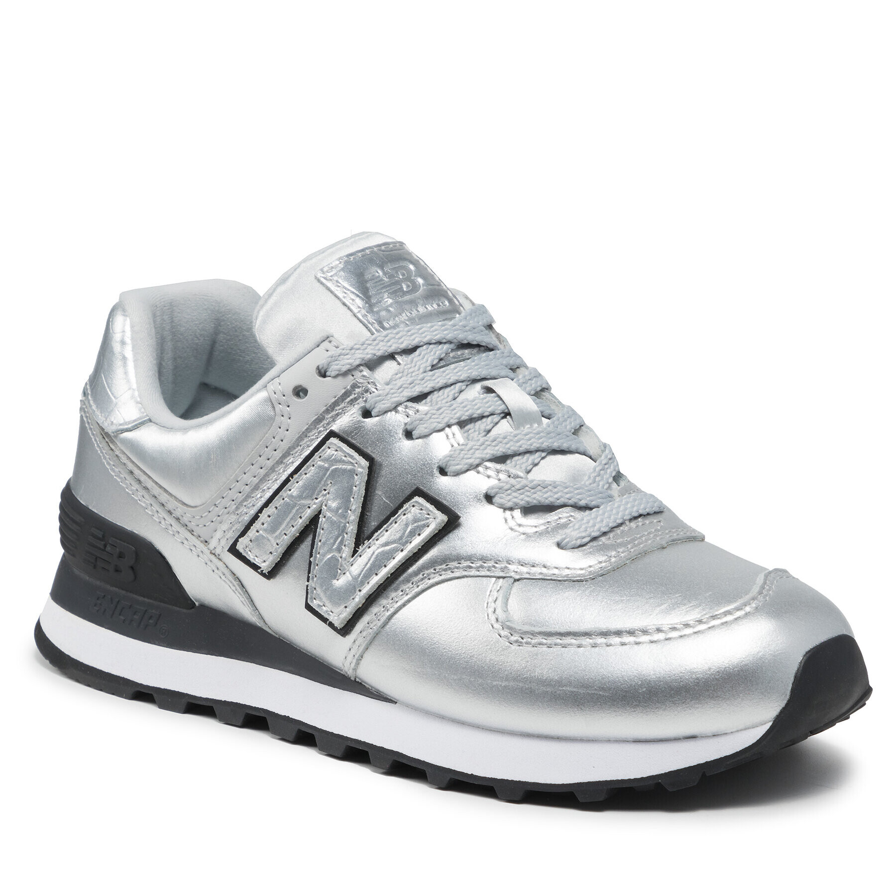 New Balance Sportcipő WL574PN2 Ezüst - Pepit.hu