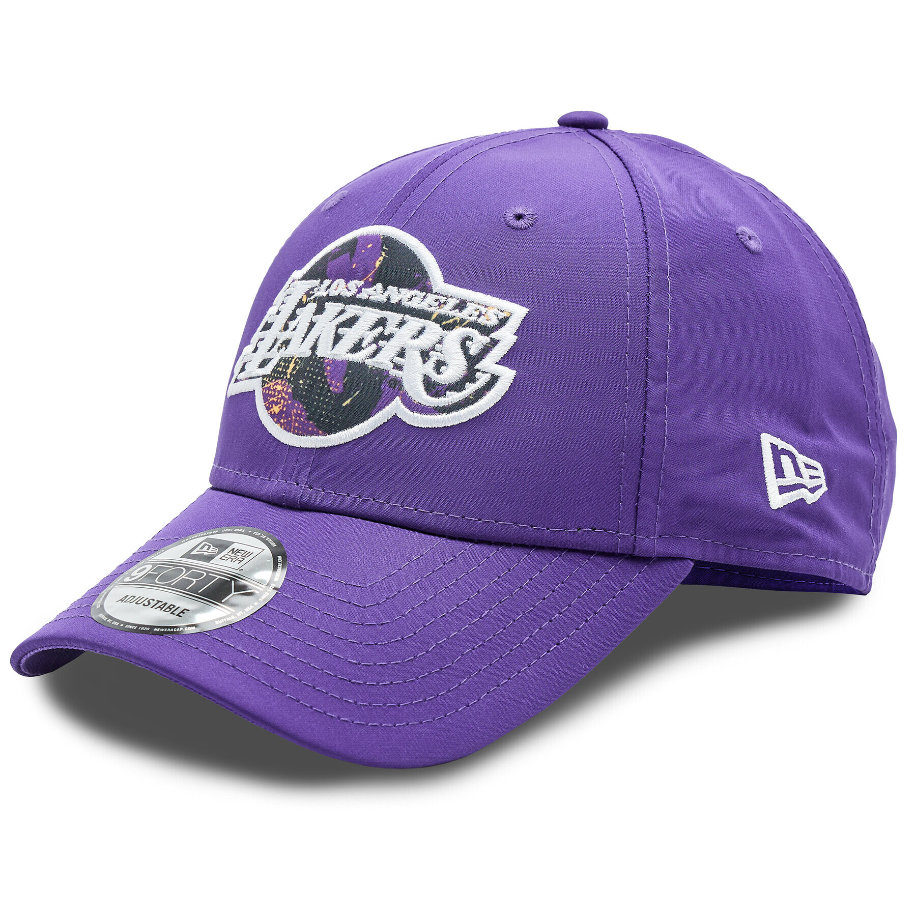 New Era Baseball sapka 9FORTY Los Angeles Lakers NBA Print Infill 60298639 Lila - Pepit.hu