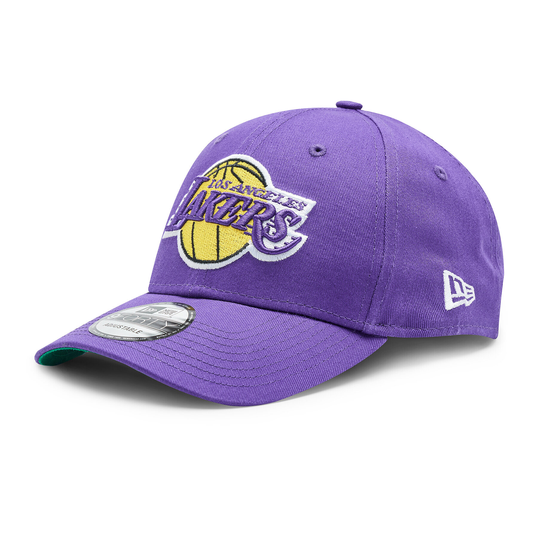 New Era Baseball sapka 9FORTY Los Angeles Lakers NBA Team Side Patch Cap 60298794 Lila - Pepit.hu