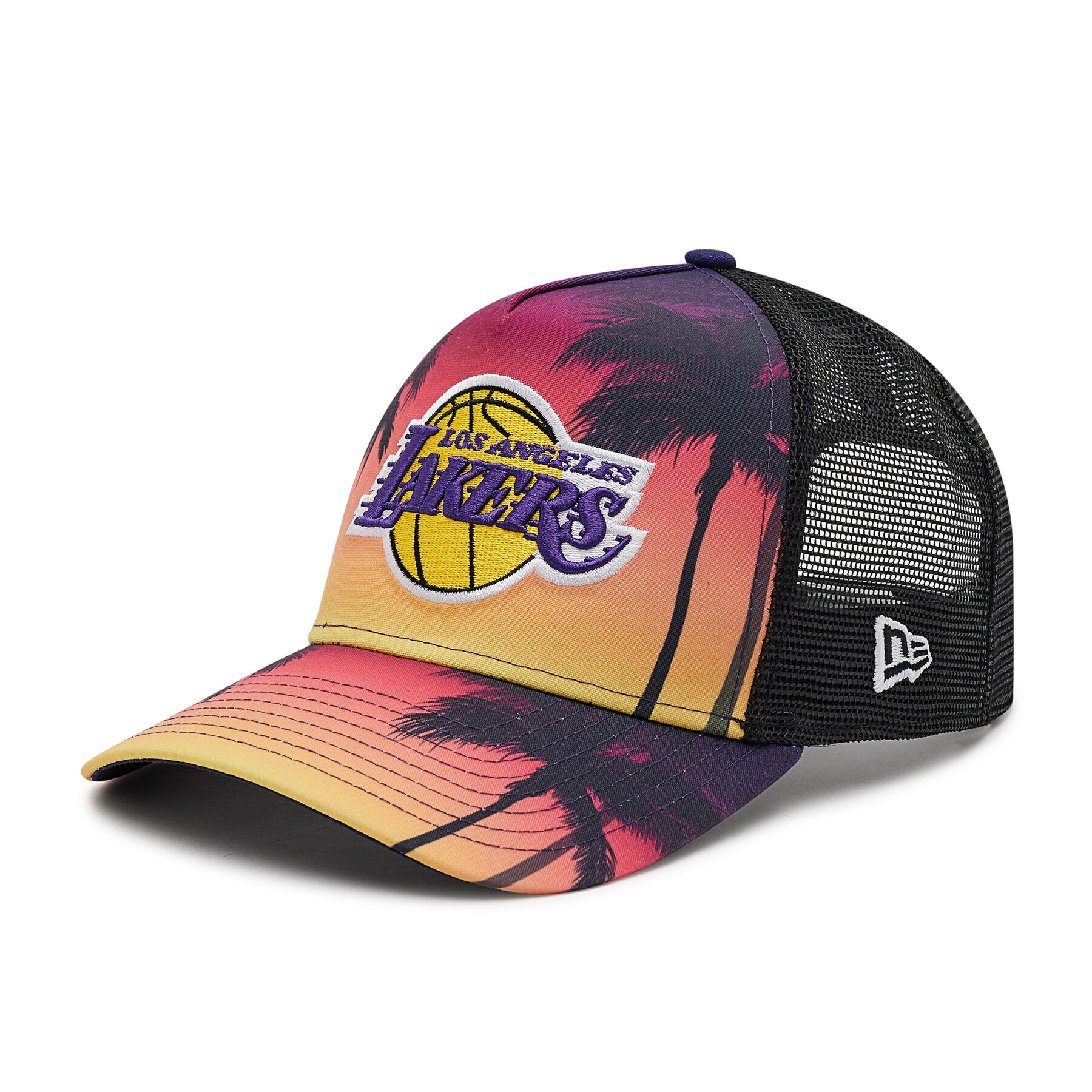 New Era Baseball sapka LA Lakers Summer City Black A-Frame Trucker 60137591 Piros - Pepit.hu