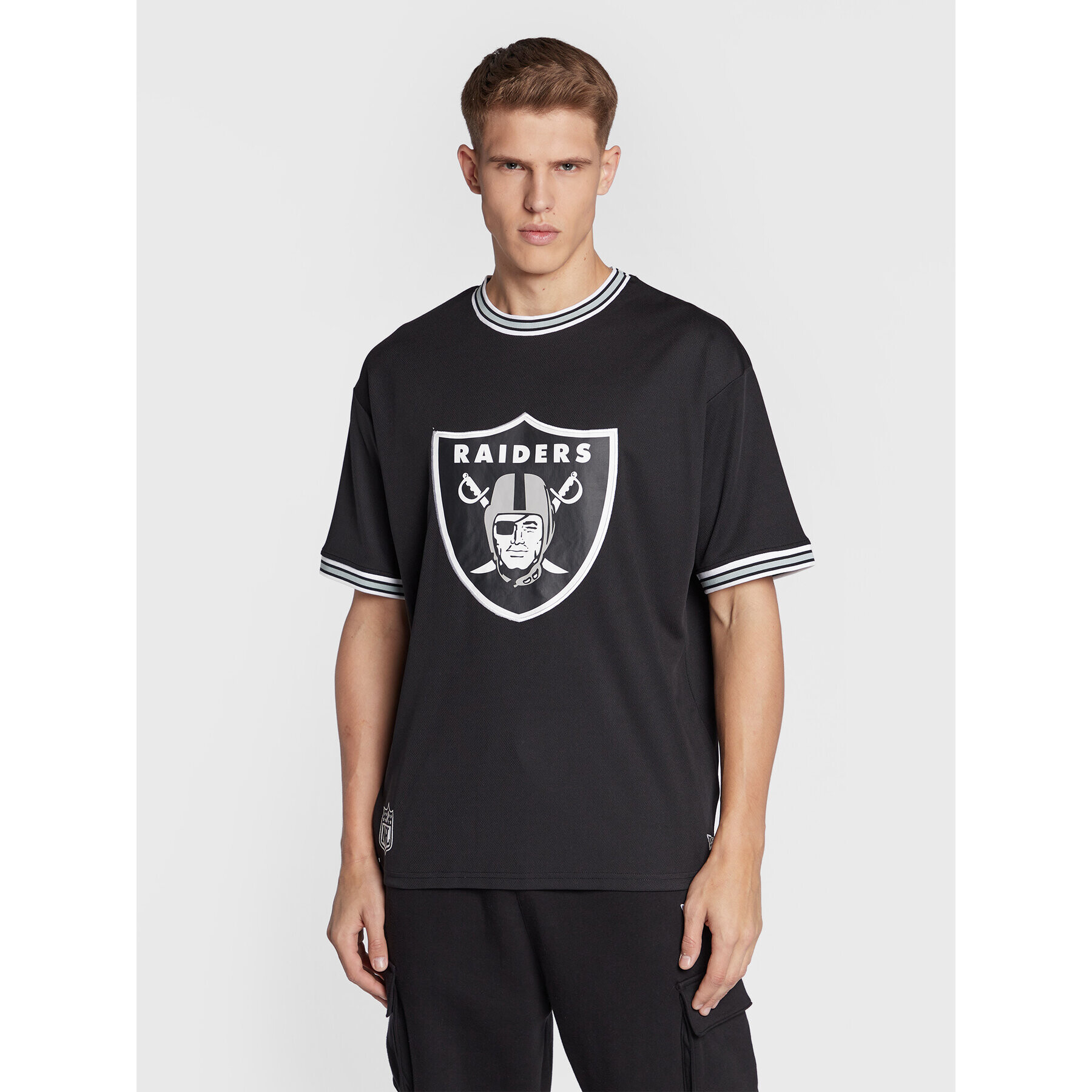 New Era Póló Las Vegas Raiders 60284627 Fekete Oversize - Pepit.hu