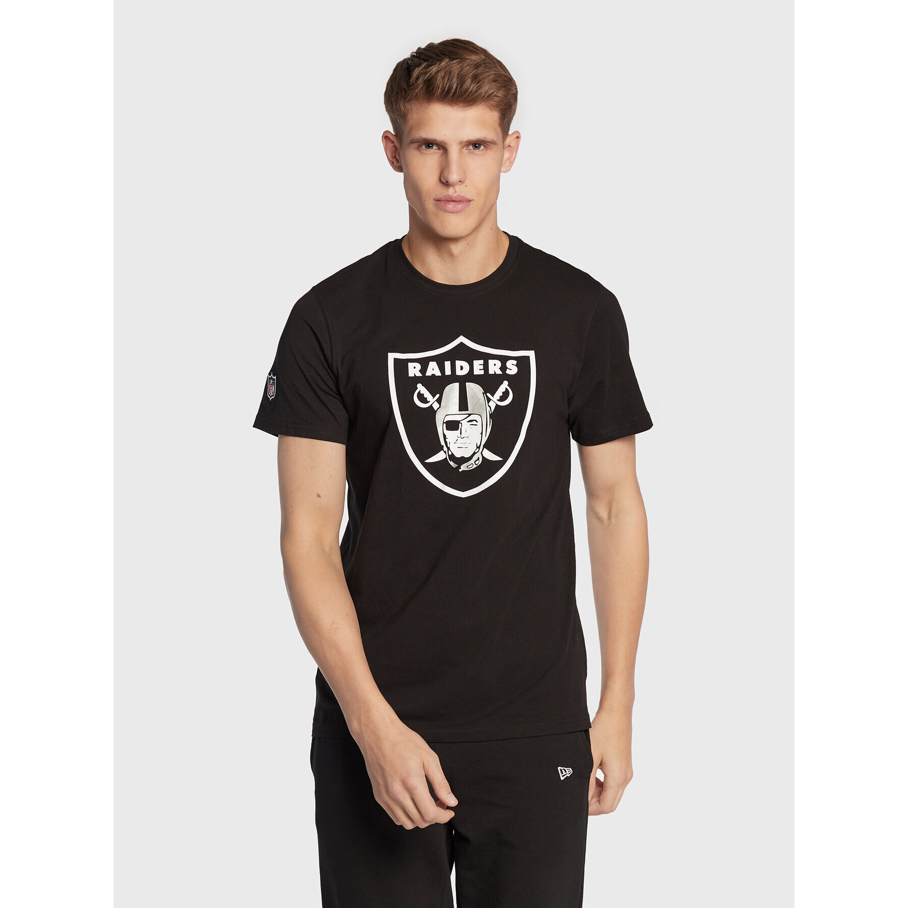 New Era Póló Las Vegas Raiders Team Logo 11073657 Fekete Regular Fit - Pepit.hu