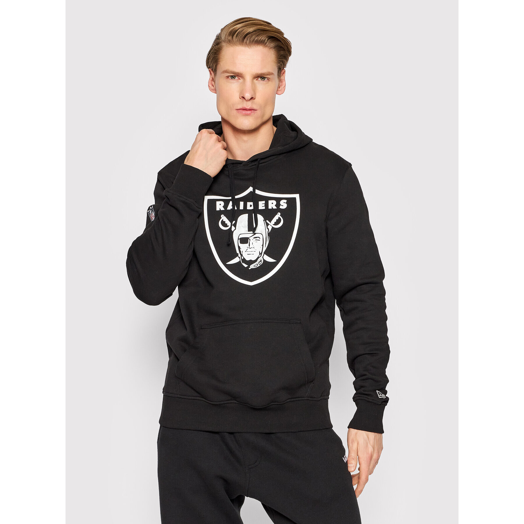 New Era Pulóver Las Vegas Raiders NFL 11073758 Fekete Regular Fit - Pepit.hu