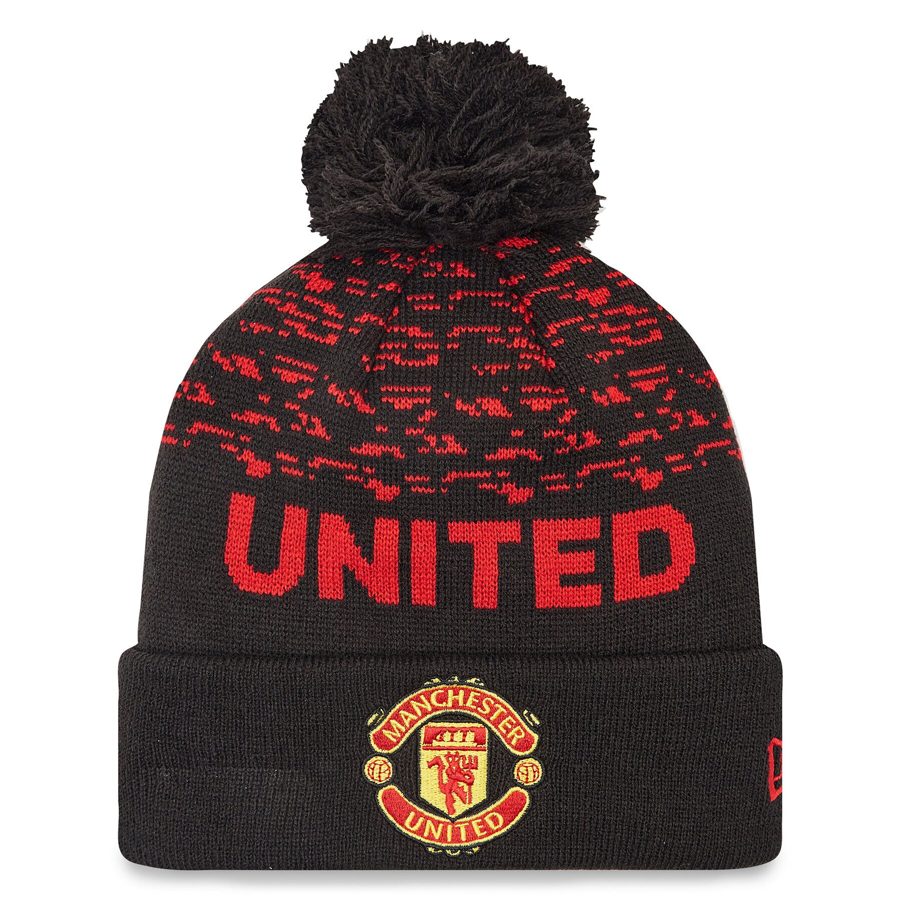 New Era Sapka Manchester United Marl Bobble 60284478 Fekete - Pepit.hu