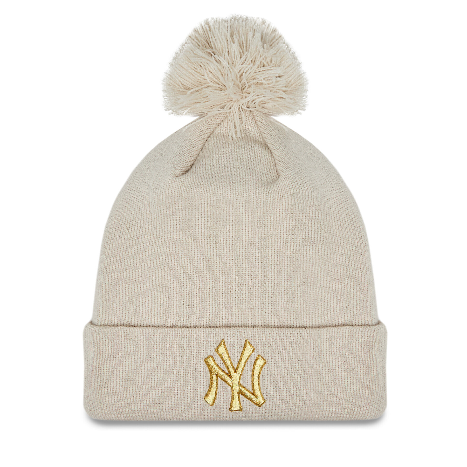 New Era Sapka Wmns Metallic Pom Beanie Nyy 60364284 Szürke - Pepit.hu