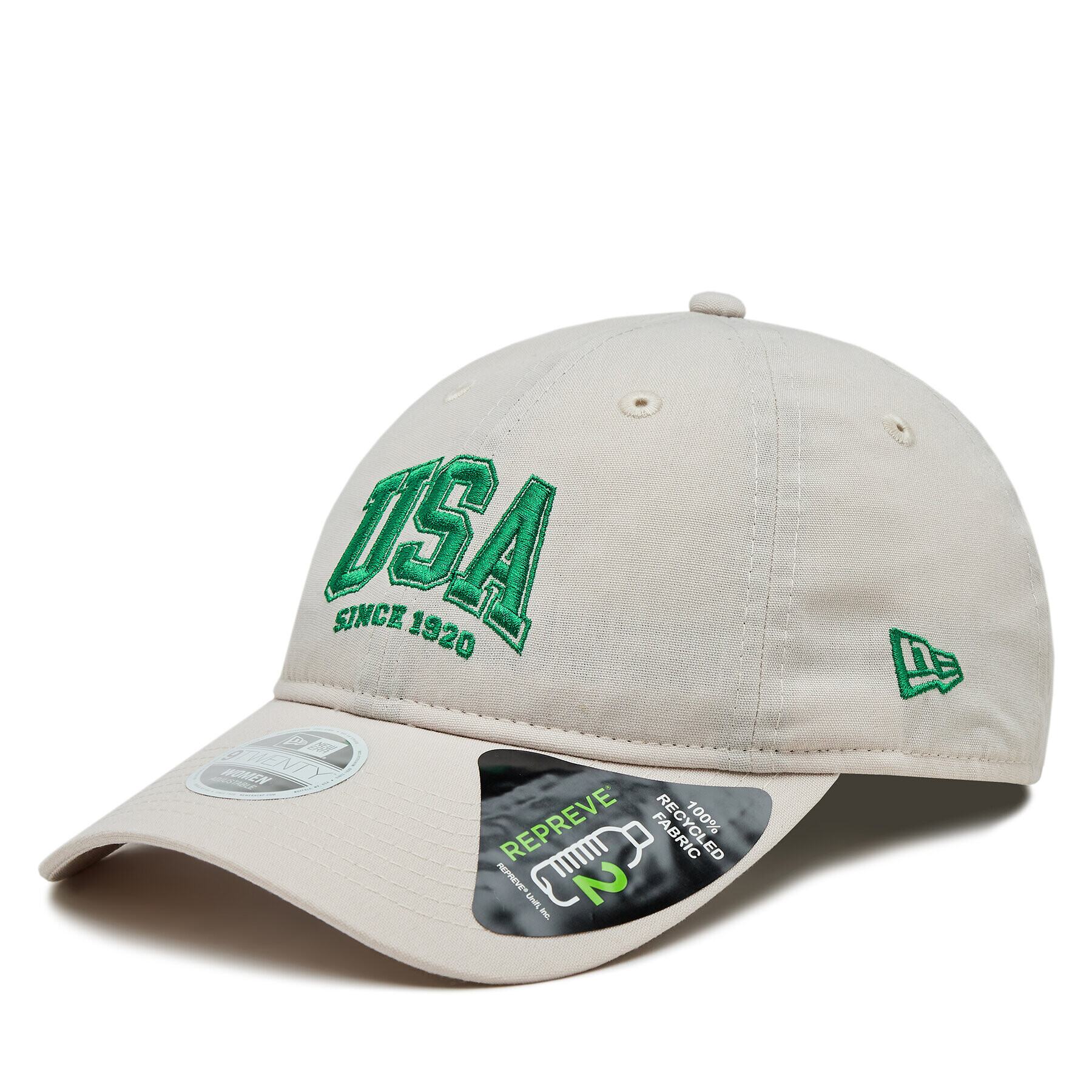 New Era Sapka Wmns Repreve Usa 920 60364200 Szürke - Pepit.hu