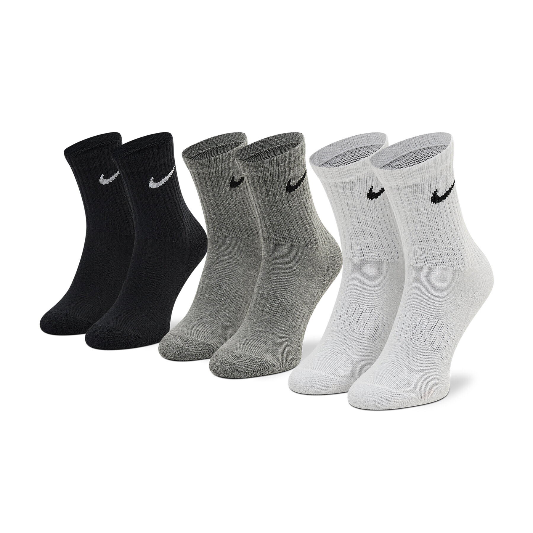 Nike 3 pár uniszex hosszú szárú zokni SX7664-964 Színes - Pepit.hu