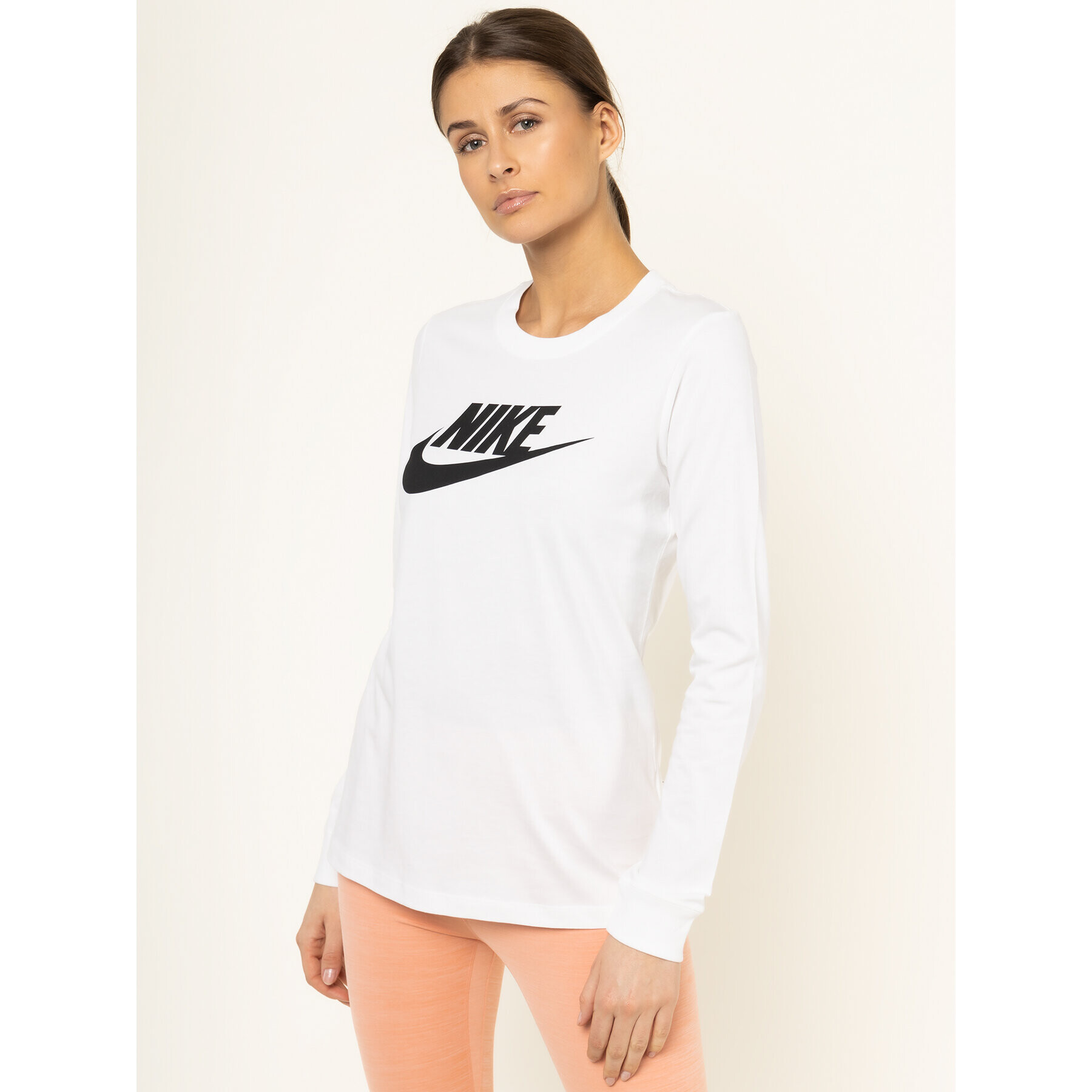 Nike Blúz Sportswear BV6171 Bézs Regular Fit - Pepit.hu