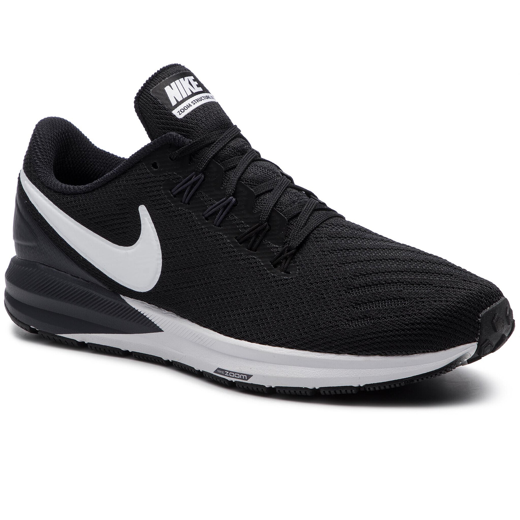 Nike Cipő Air Zoom Structure 22 AA1640 002 Fekete - Pepit.hu