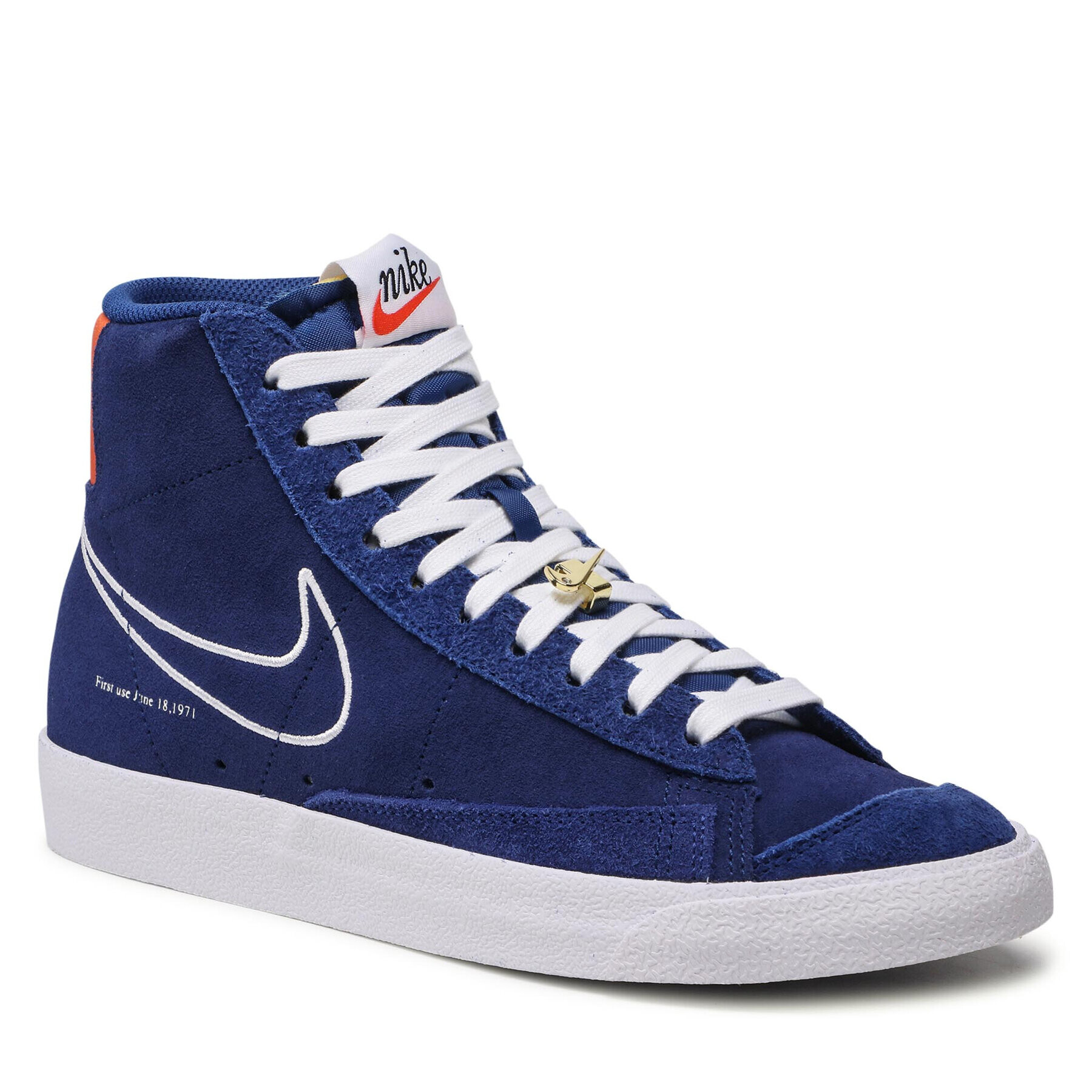 Nike Cipő Blazer Mid '77 DC3433 400 Sötétkék - Pepit.hu