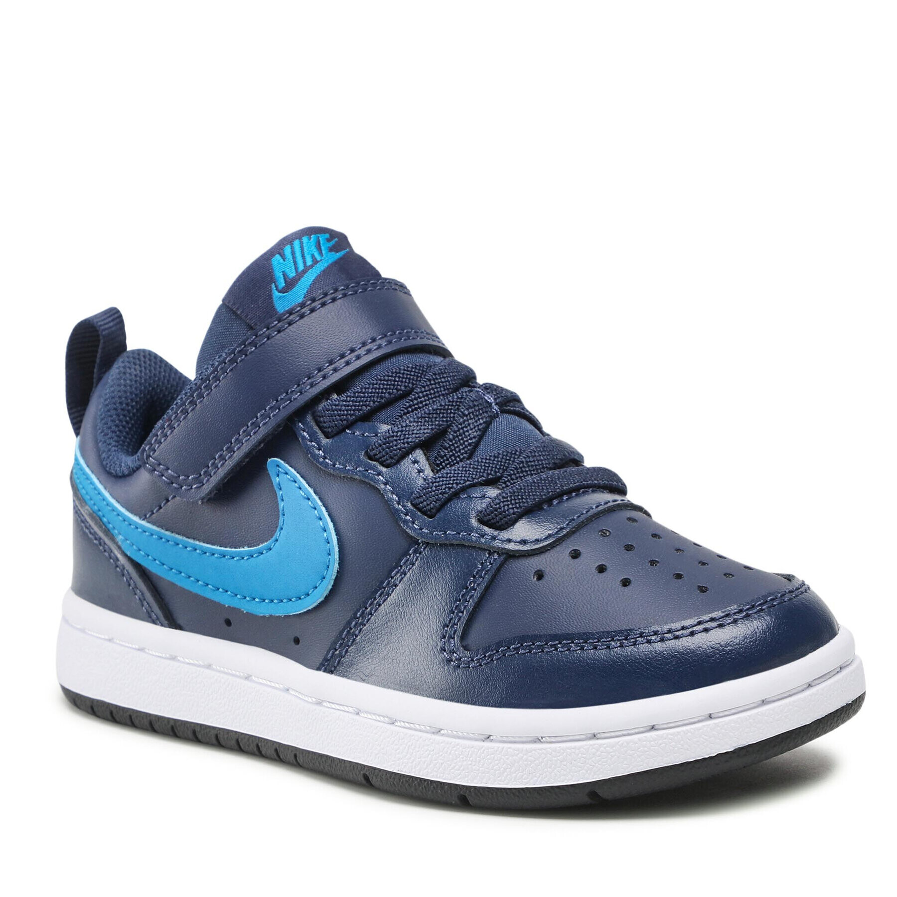 Nike Cipő Court Borough Low 2 (PSV) BQ5451 403 Sötétkék - Pepit.hu