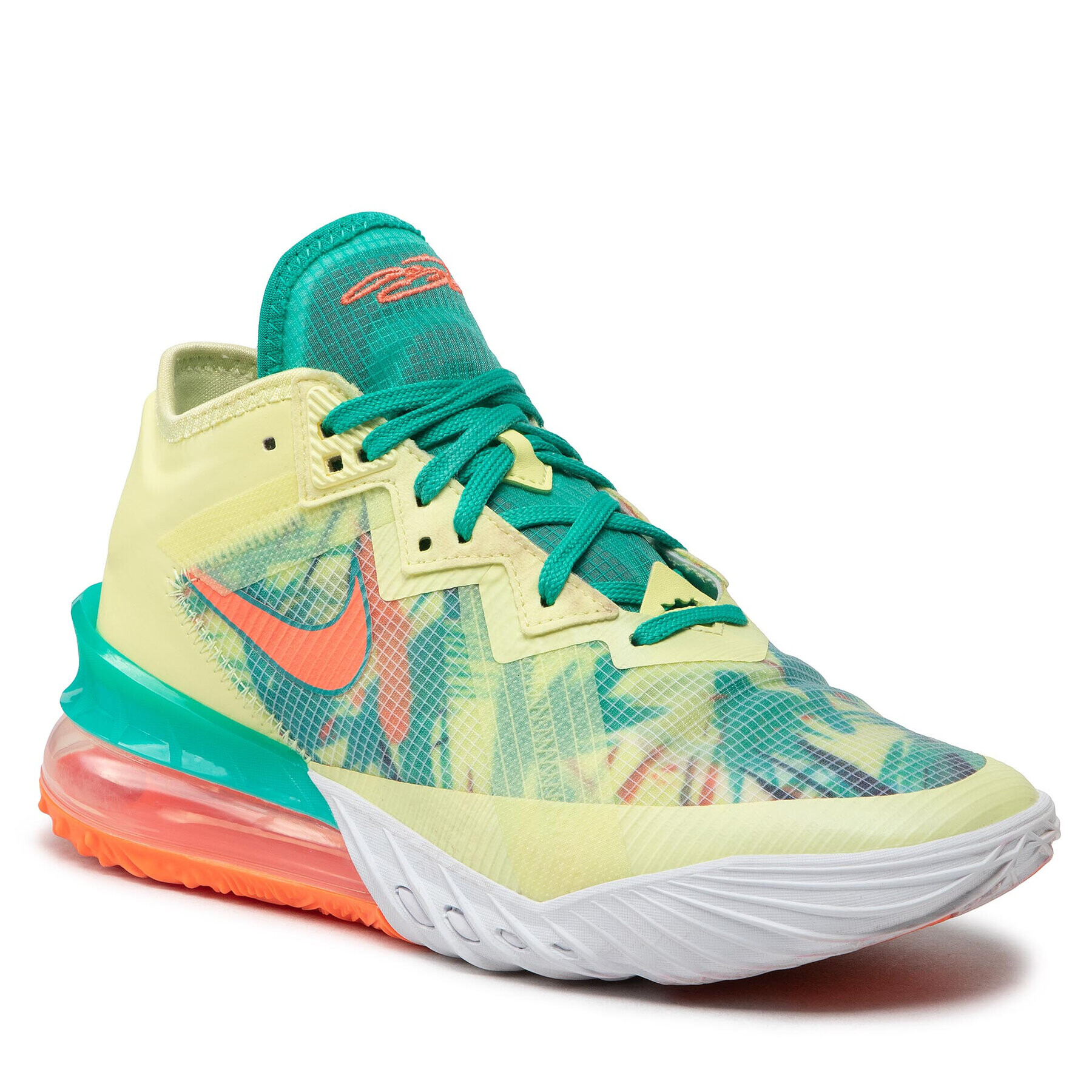 Nike Cipő Lebron XVII Low CV7562 300 Sárga - Pepit.hu