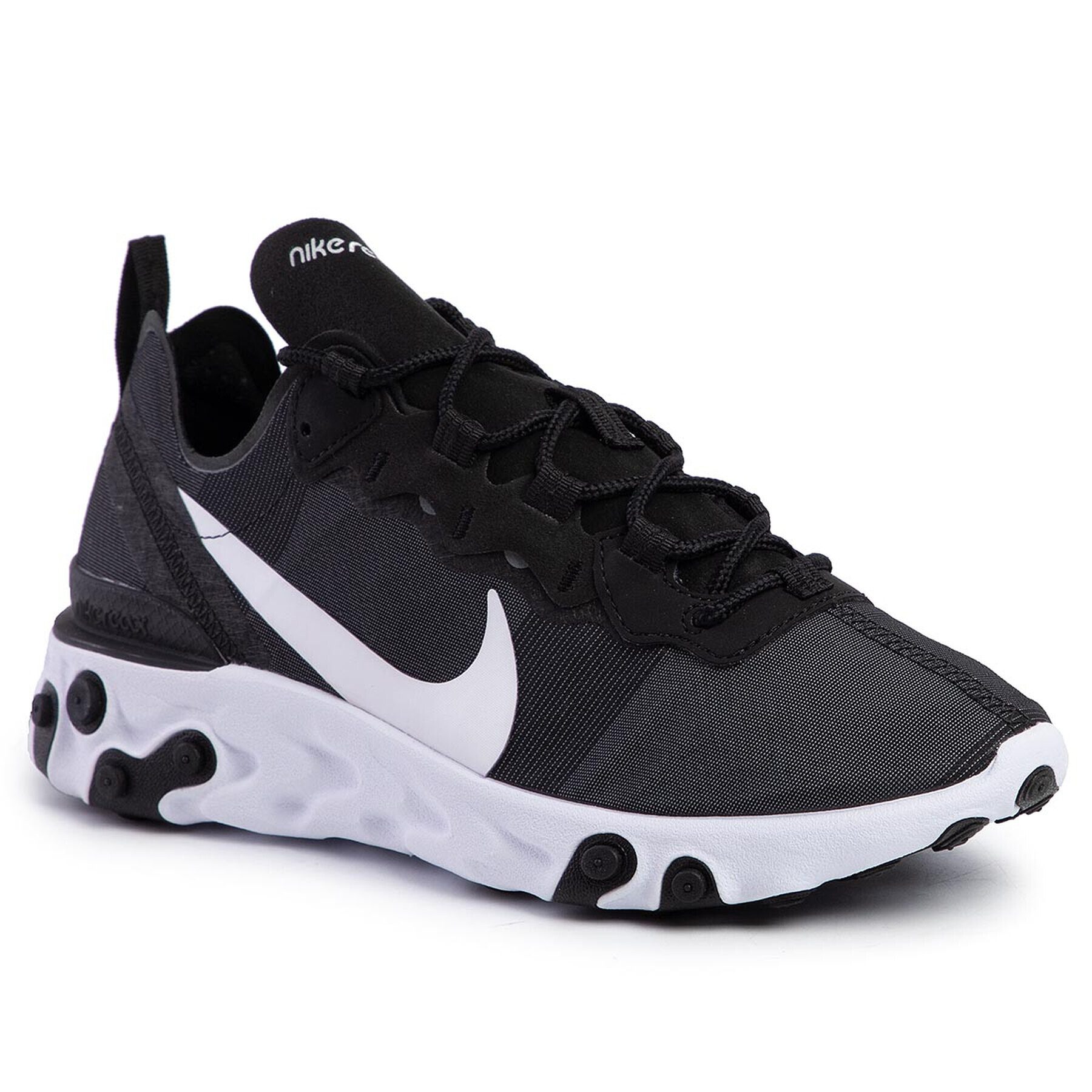 Nike Cipő React Element 55 BQ2728 003 Fekete - Pepit.hu