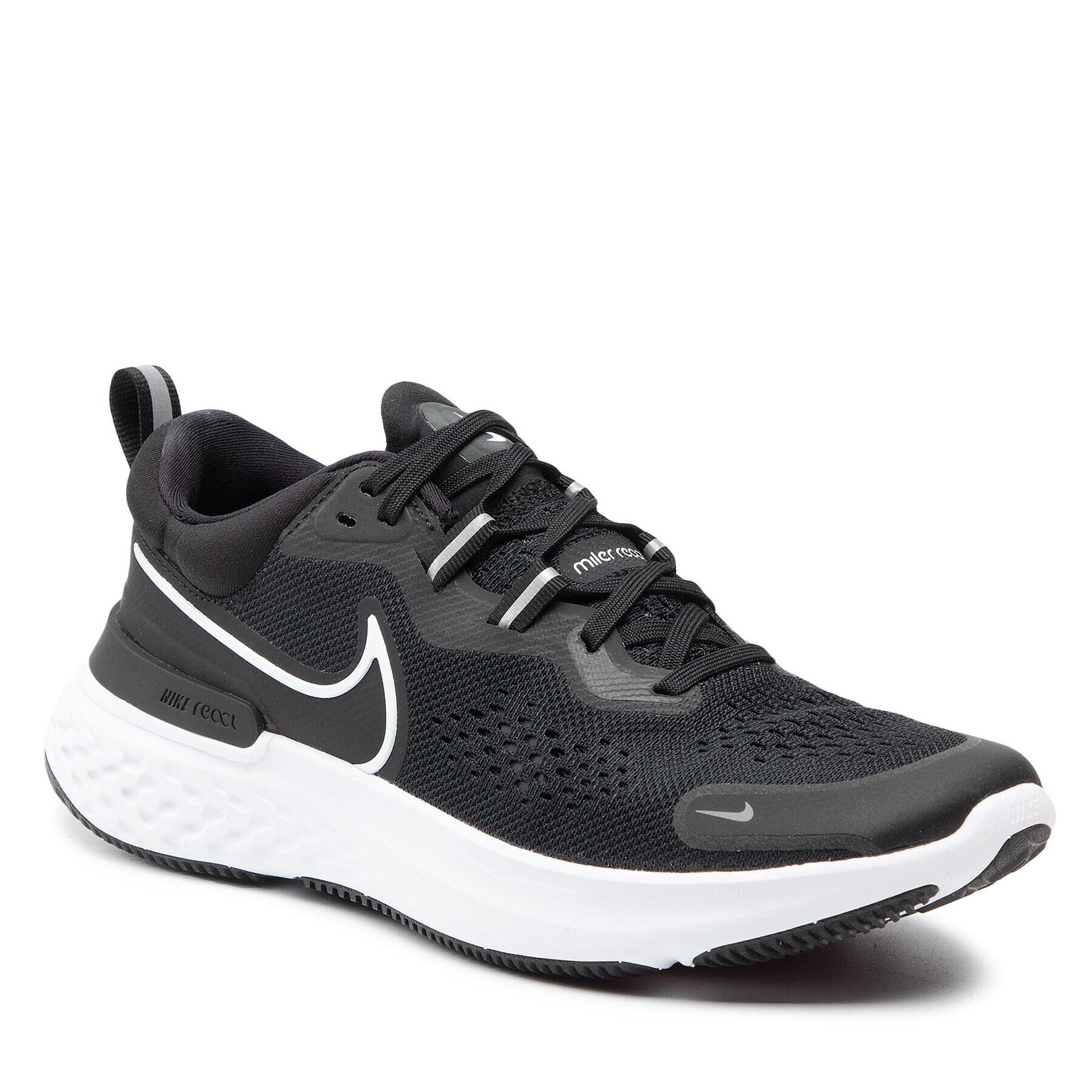 Nike Cipő React Miler 2 CW7121 001 Fekete - Pepit.hu