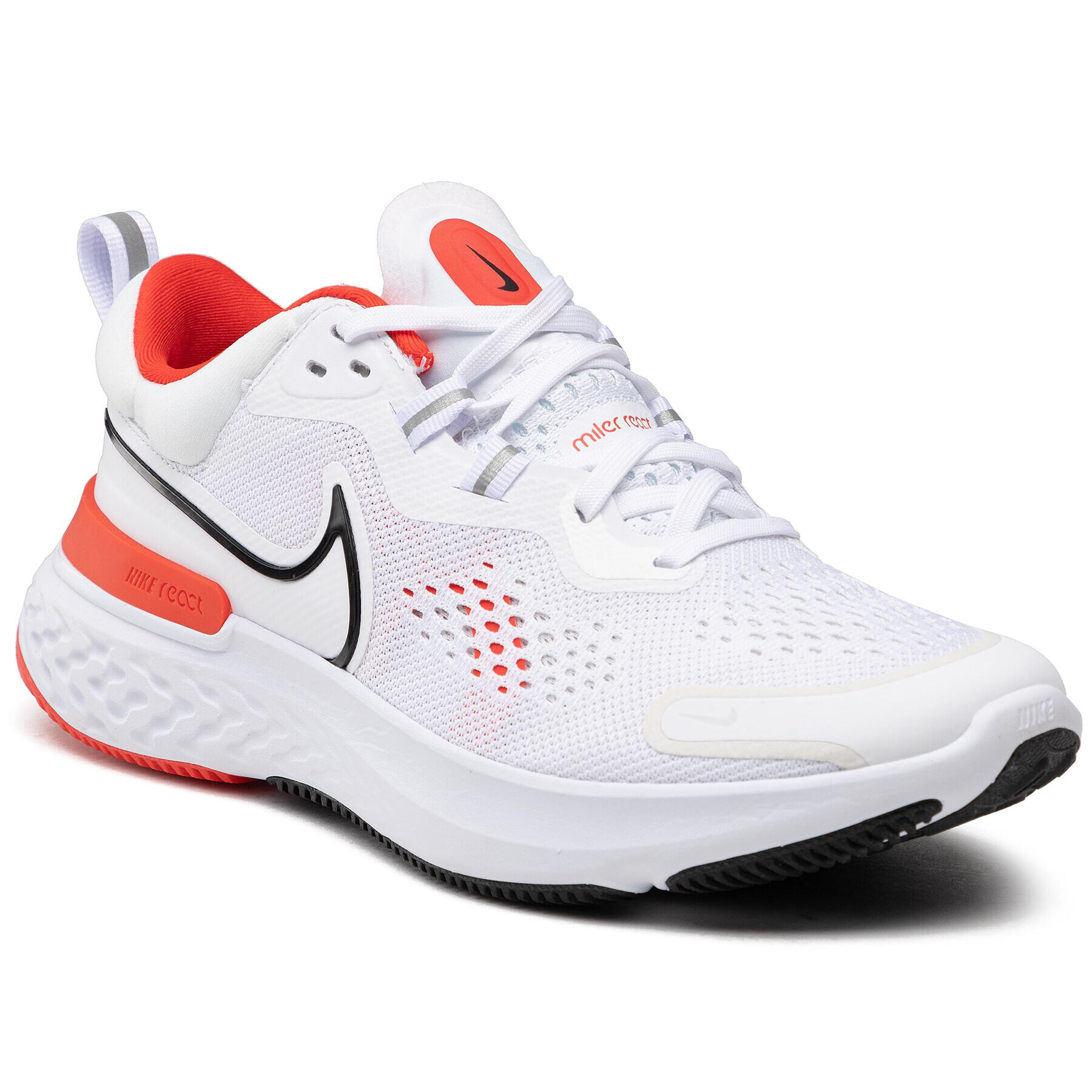 Nike Cipő React Miler 2 CW7121 100 Fehér - Pepit.hu